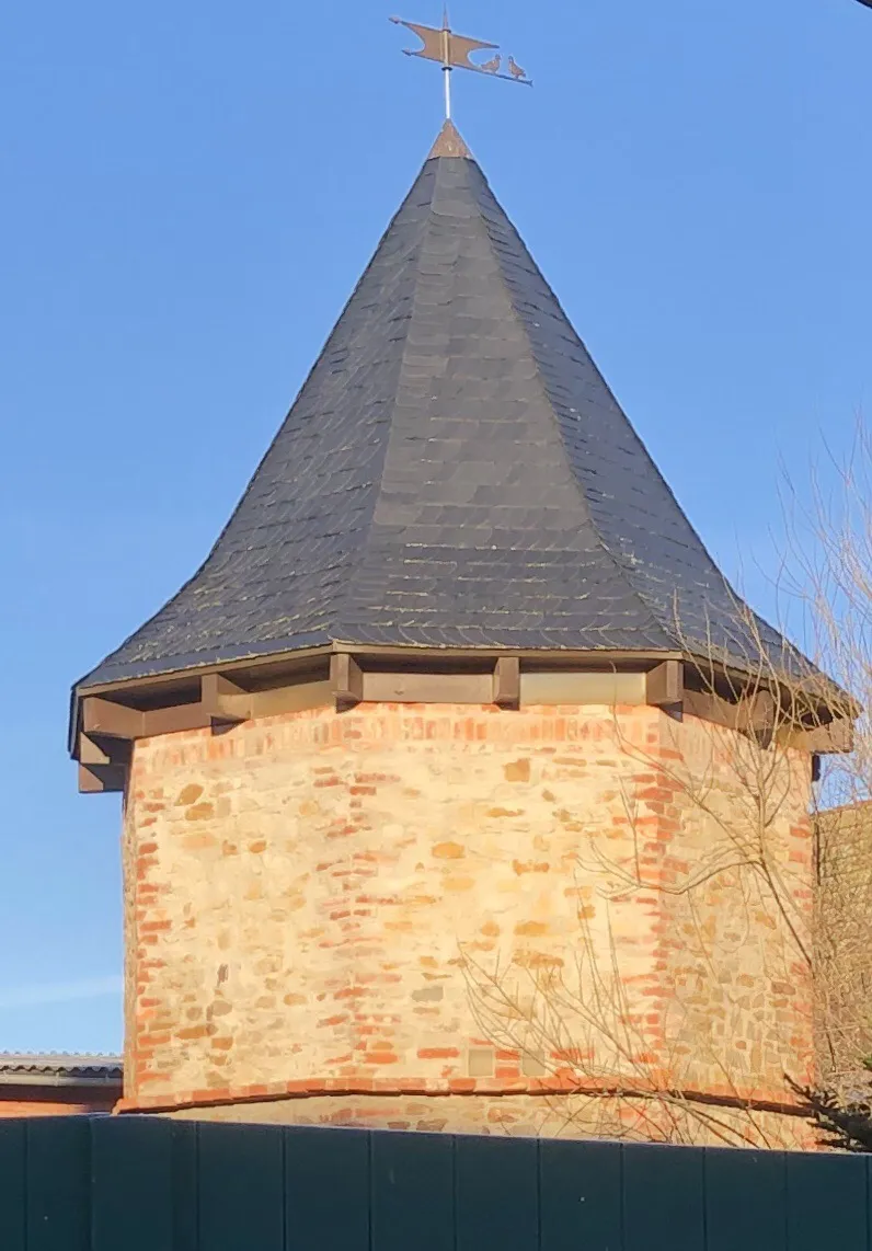 Photo showing: Taubenturm Dorfstraße in Gübs