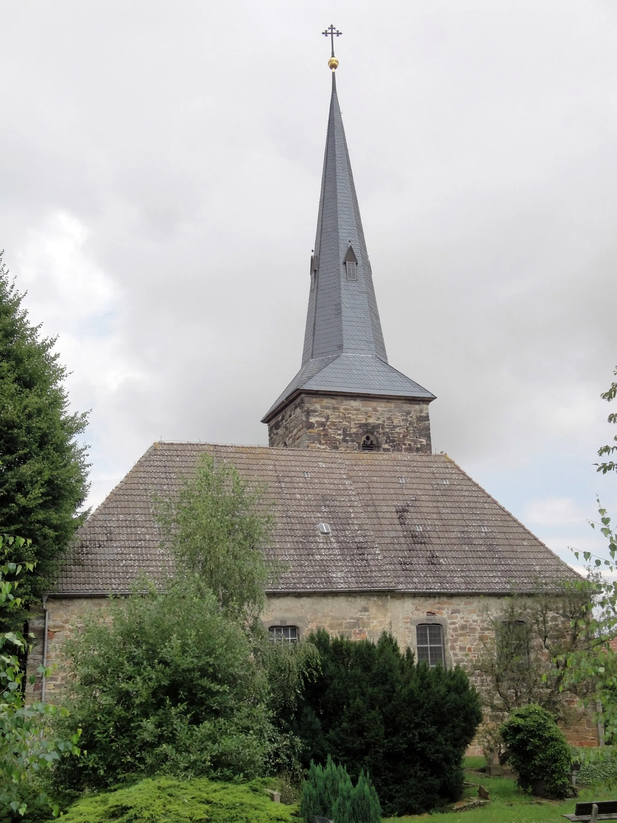 Photo showing: Church in Gröbitz, Germany