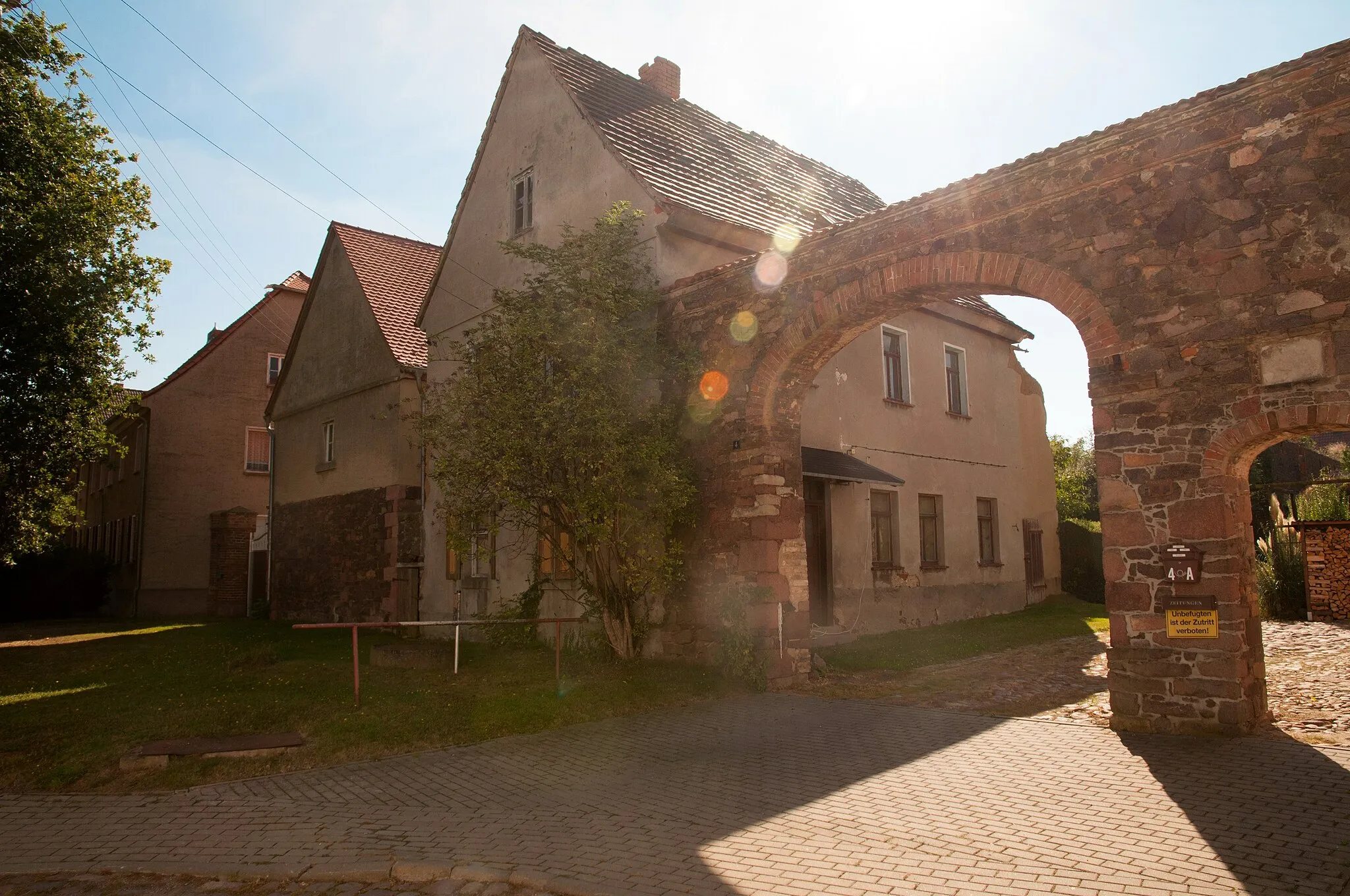 Photo showing: Küttener Winkel, Petersberg, OT Kütten