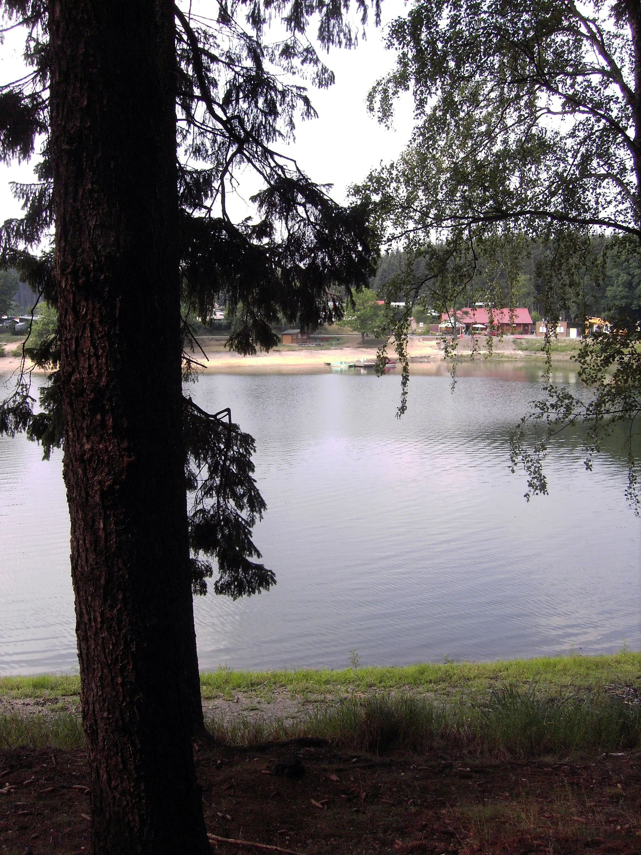 Photo showing: Birnbaumteich, Stausee bei Neudorf (Harz), Sachsen-Anhalt, Deutschland