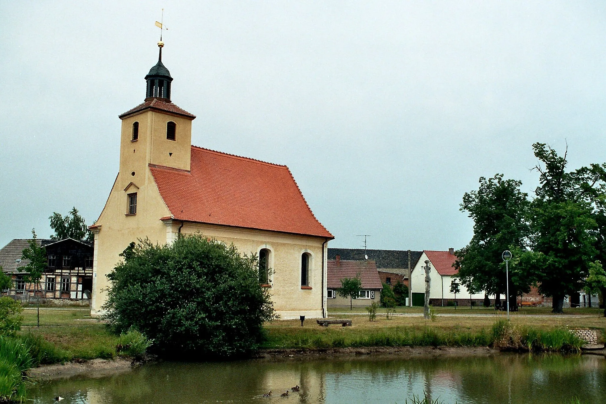 Photo showing: Diebzig (Osternienburger Land), the village church
