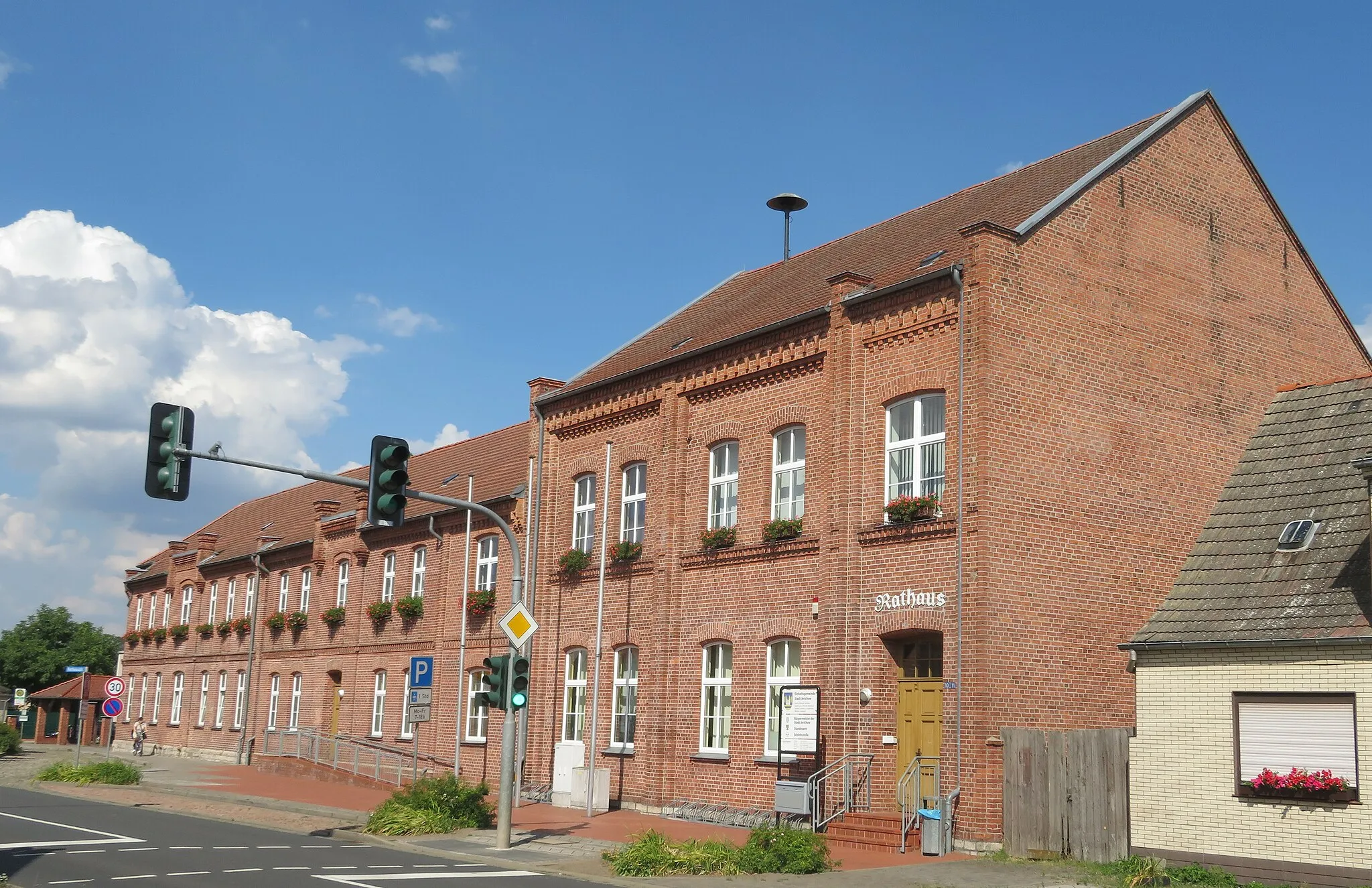 Photo showing: Town Hall, Jerichow, Saxony Anhalt, Germany