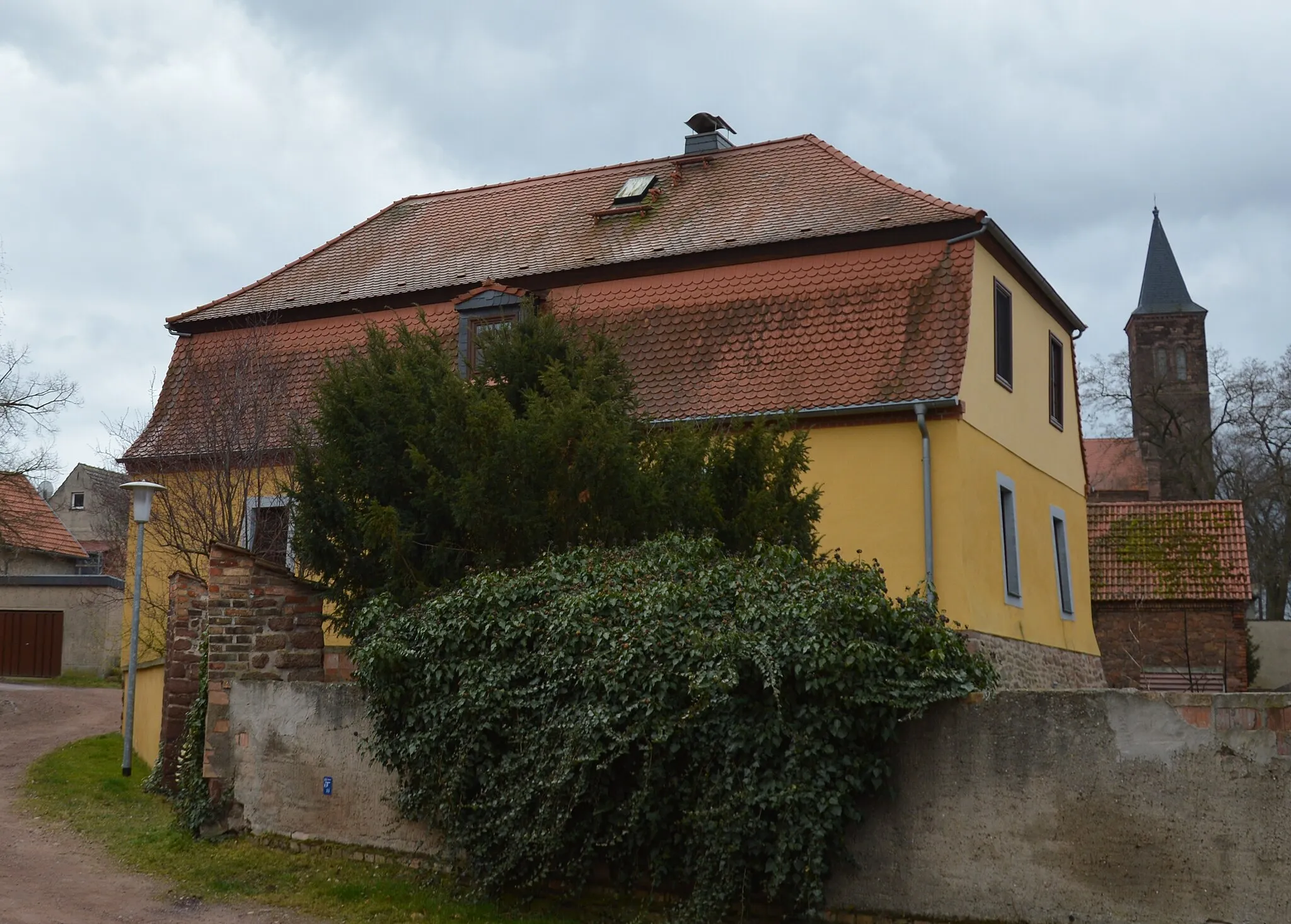 Photo showing: Haus Kirchberg 12 in Gimritz