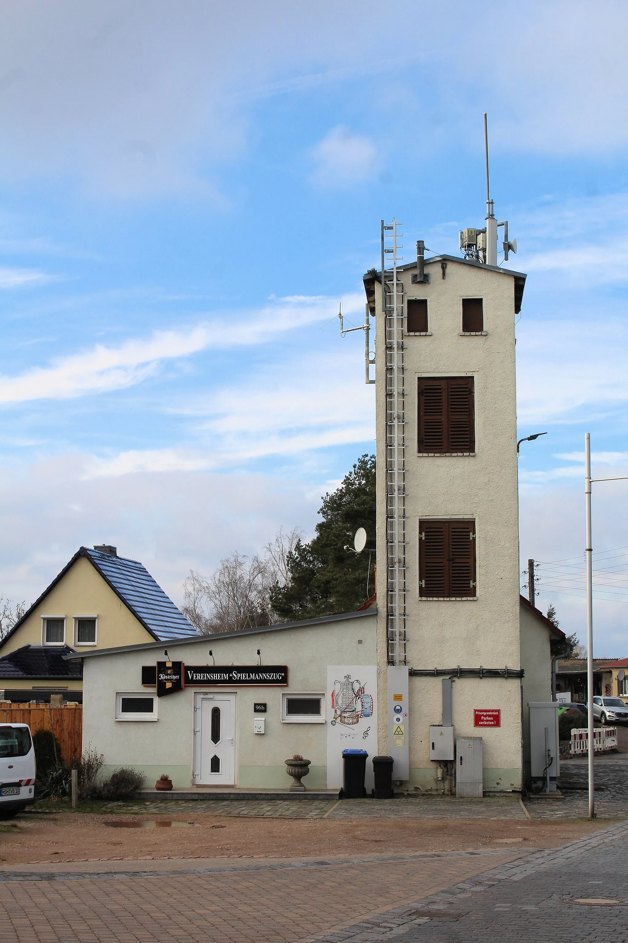 Photo showing: Blankenheim (Landkreis Mansfeld-Südharz), the club home of the marching band