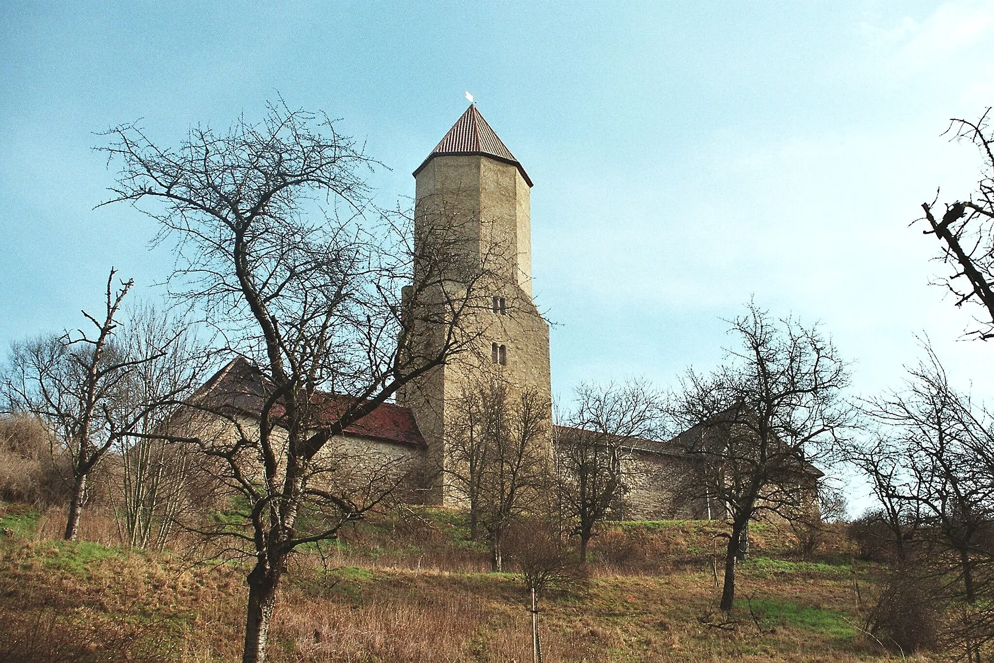 Photo showing: Freckleben (Aschersleben), castle, the keep