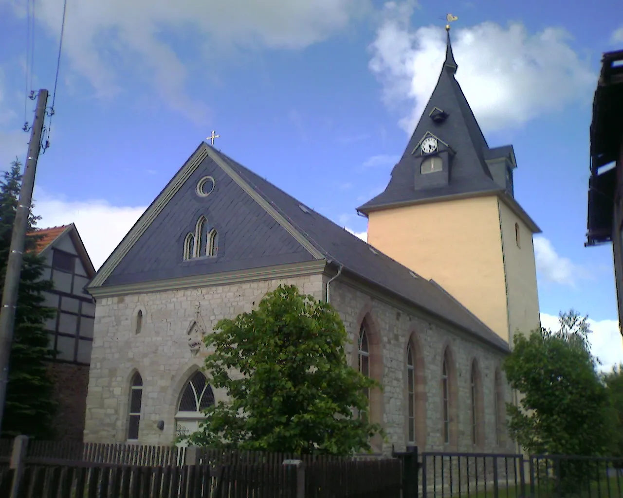 Photo showing: St. Crucis - Church in Schernberg, Germany