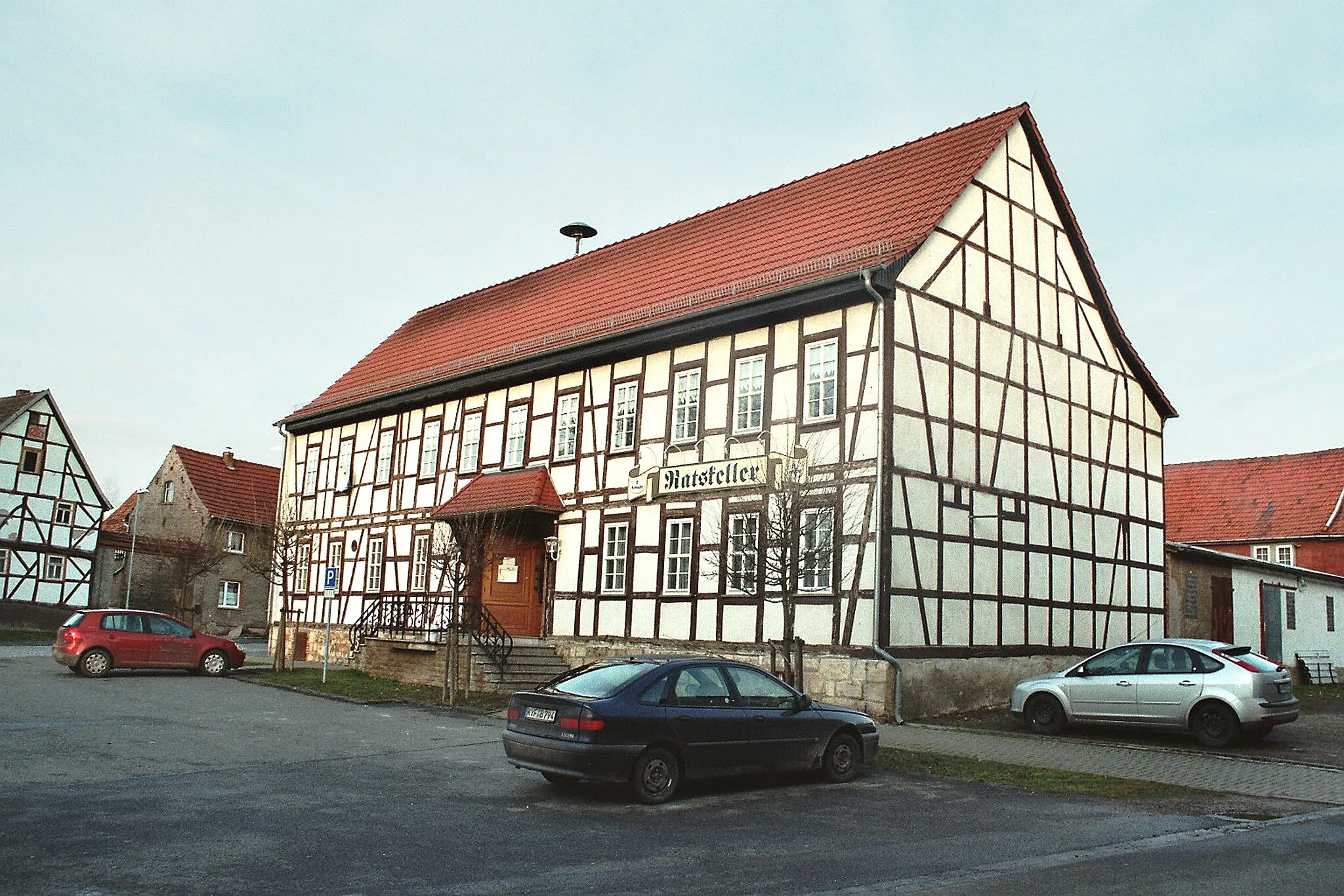Photo showing: Schernberg (Sondershausen), restaurant Ratskeller