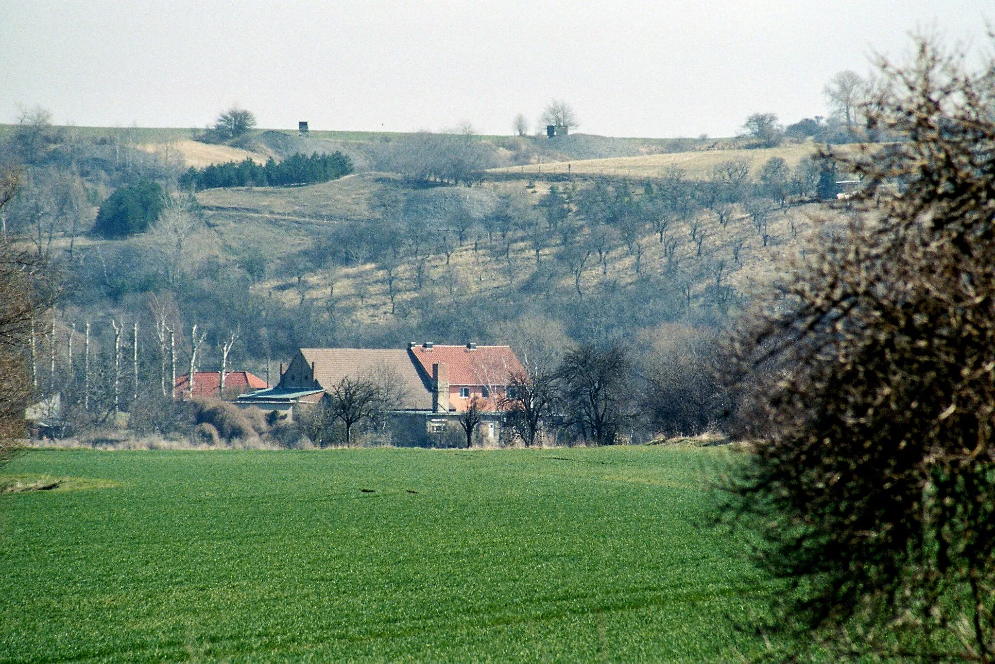 Photo showing: Zabenstedt (Gerbstedt), view to Friedeburgerhütte