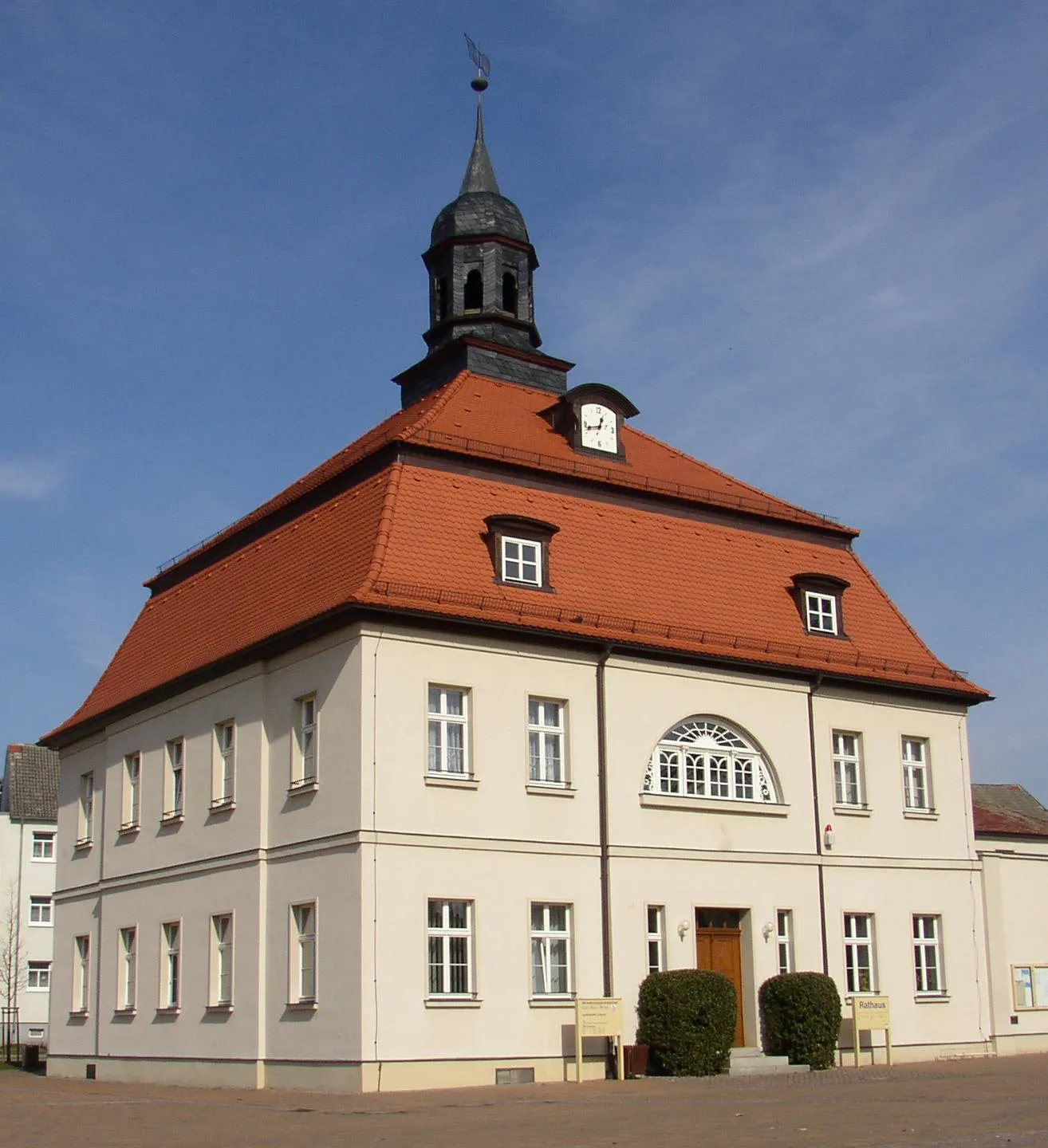 Photo showing: Town hall in Loburg in Saxony-Anhalt, Germany