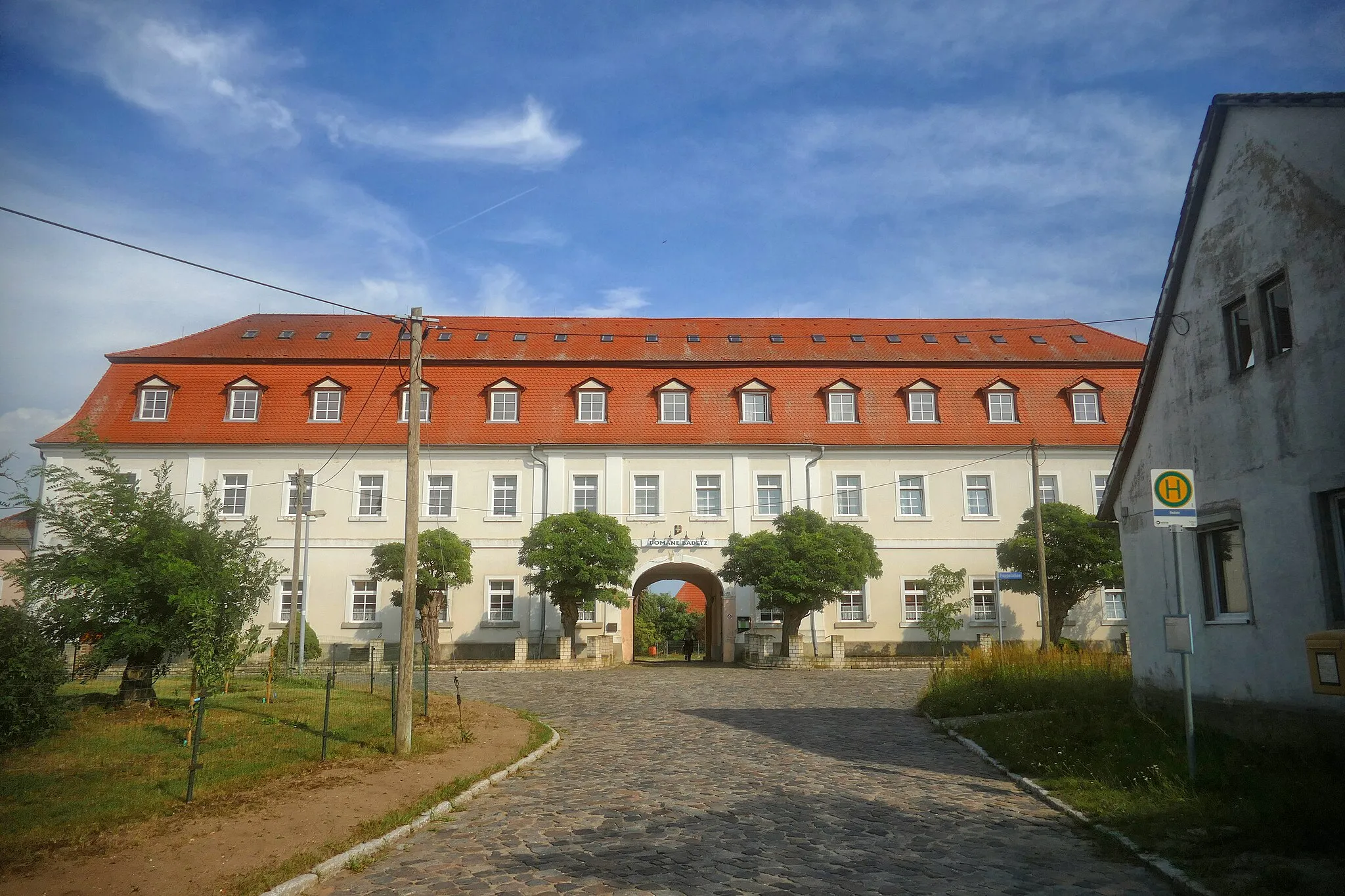 Photo showing: Herrenhaus des Vorwerks Badetz