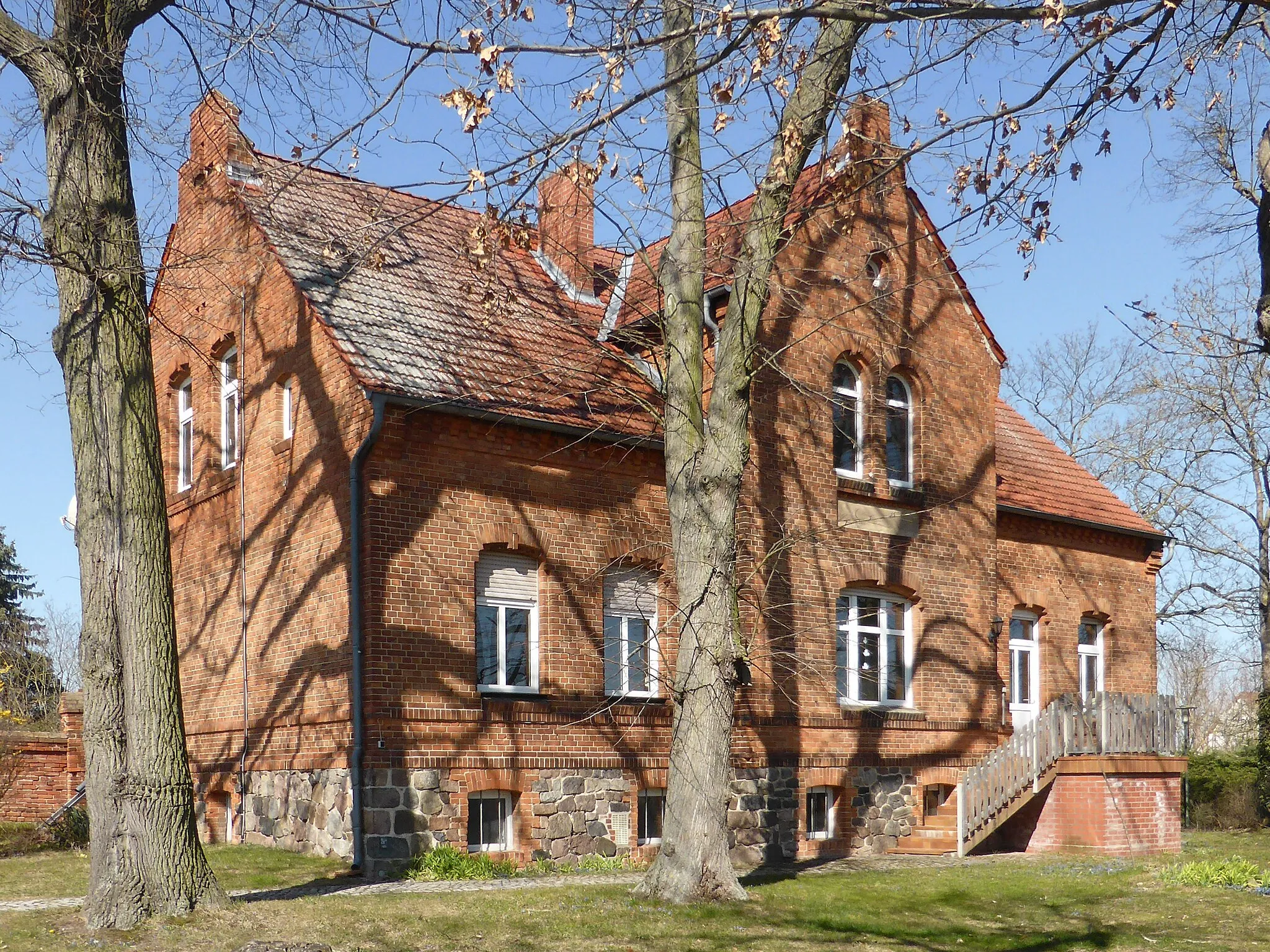 Photo showing: Evangelisches Pfarrhaus in Buchholz bei Stendal.