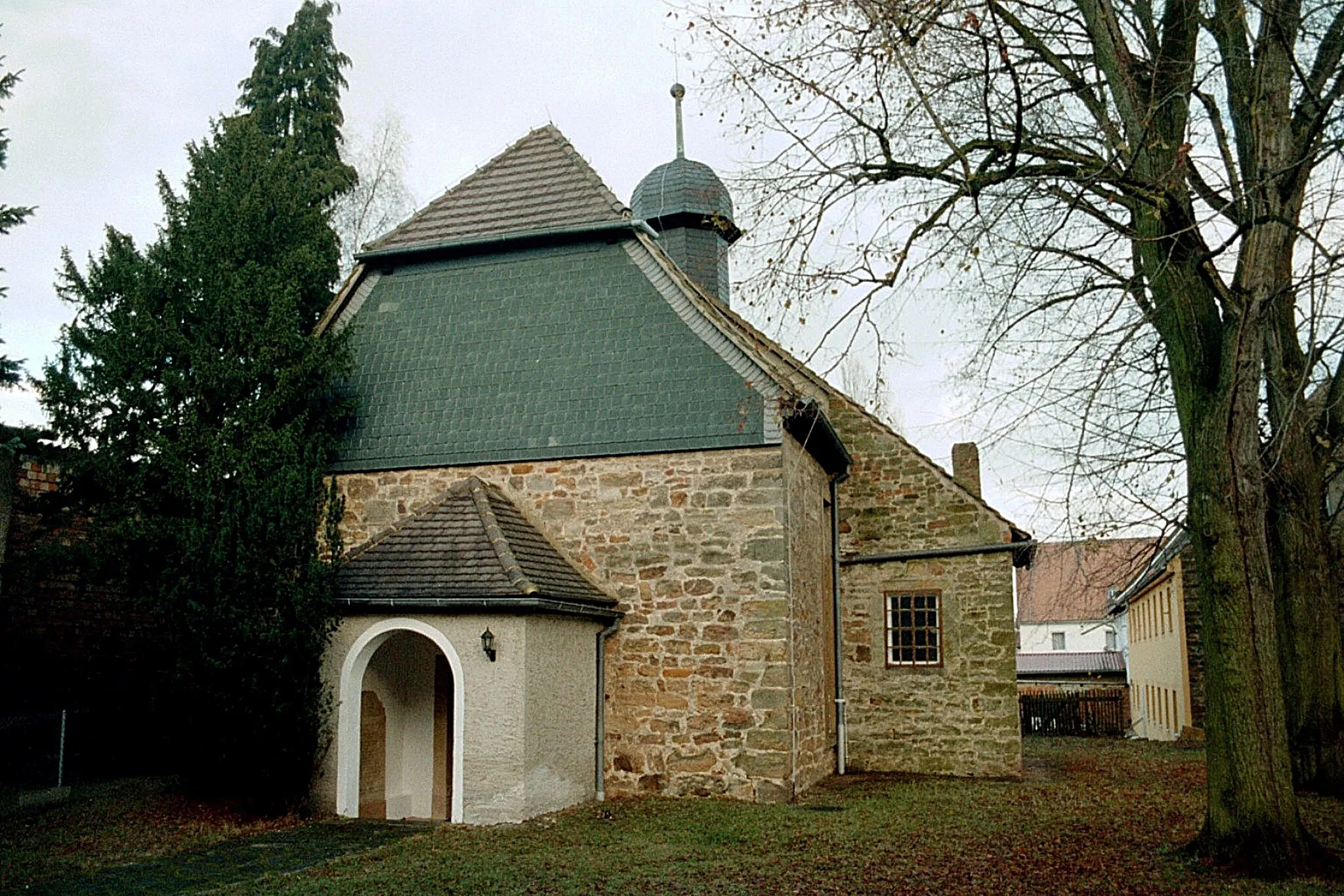 Photo showing: Goesen,  the village church