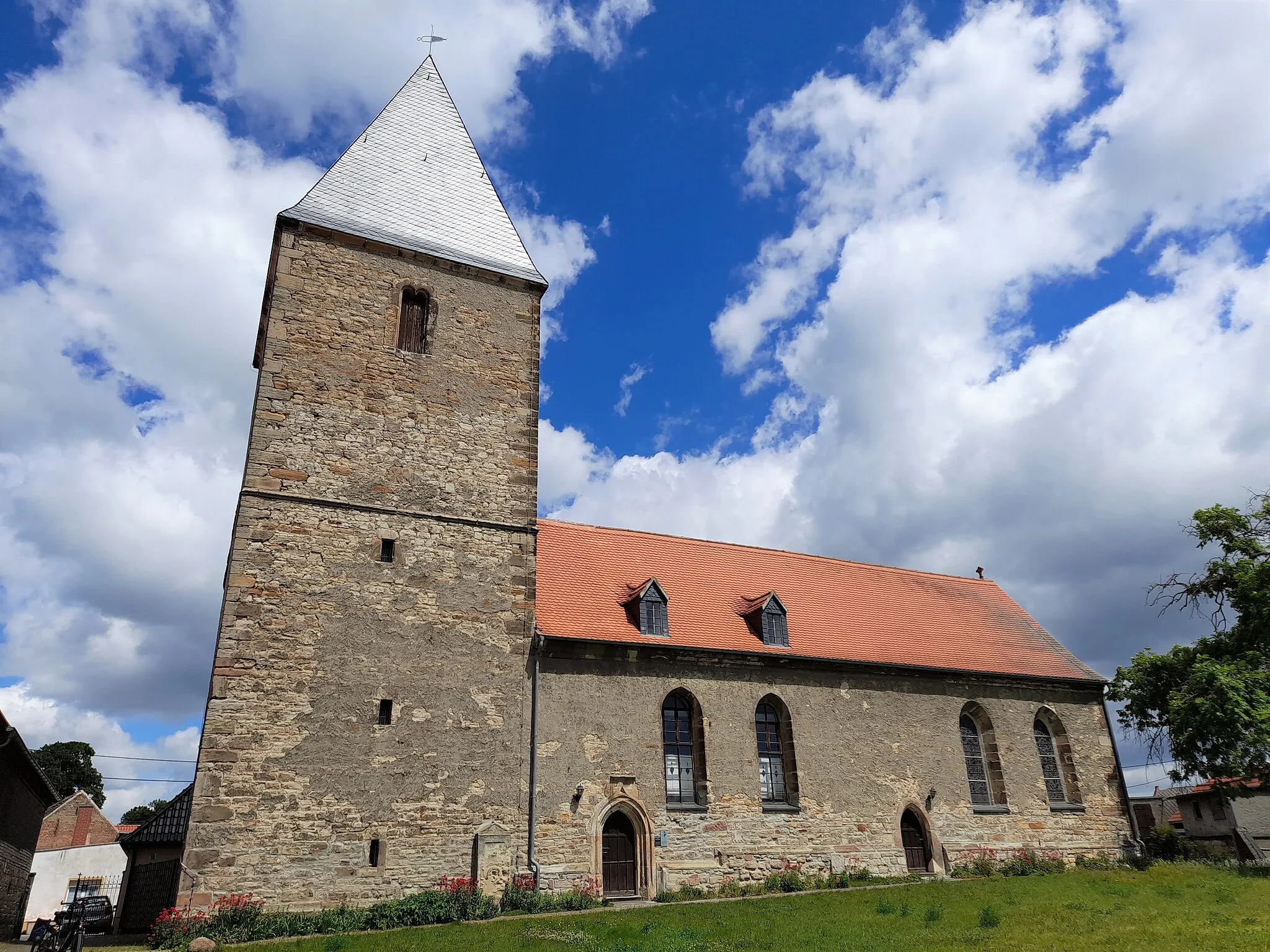 Photo showing: St. Nikolai in Niederwünsch, Ansicht von Süden