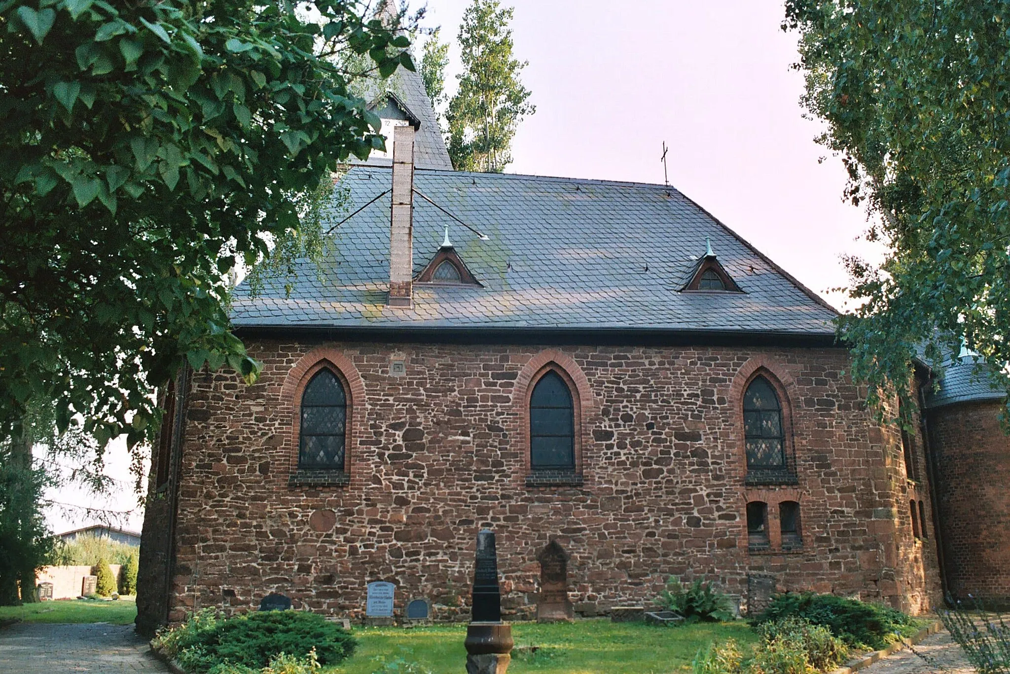 Photo showing: Bischofrode (Lutherstadt Eisleben), the village church