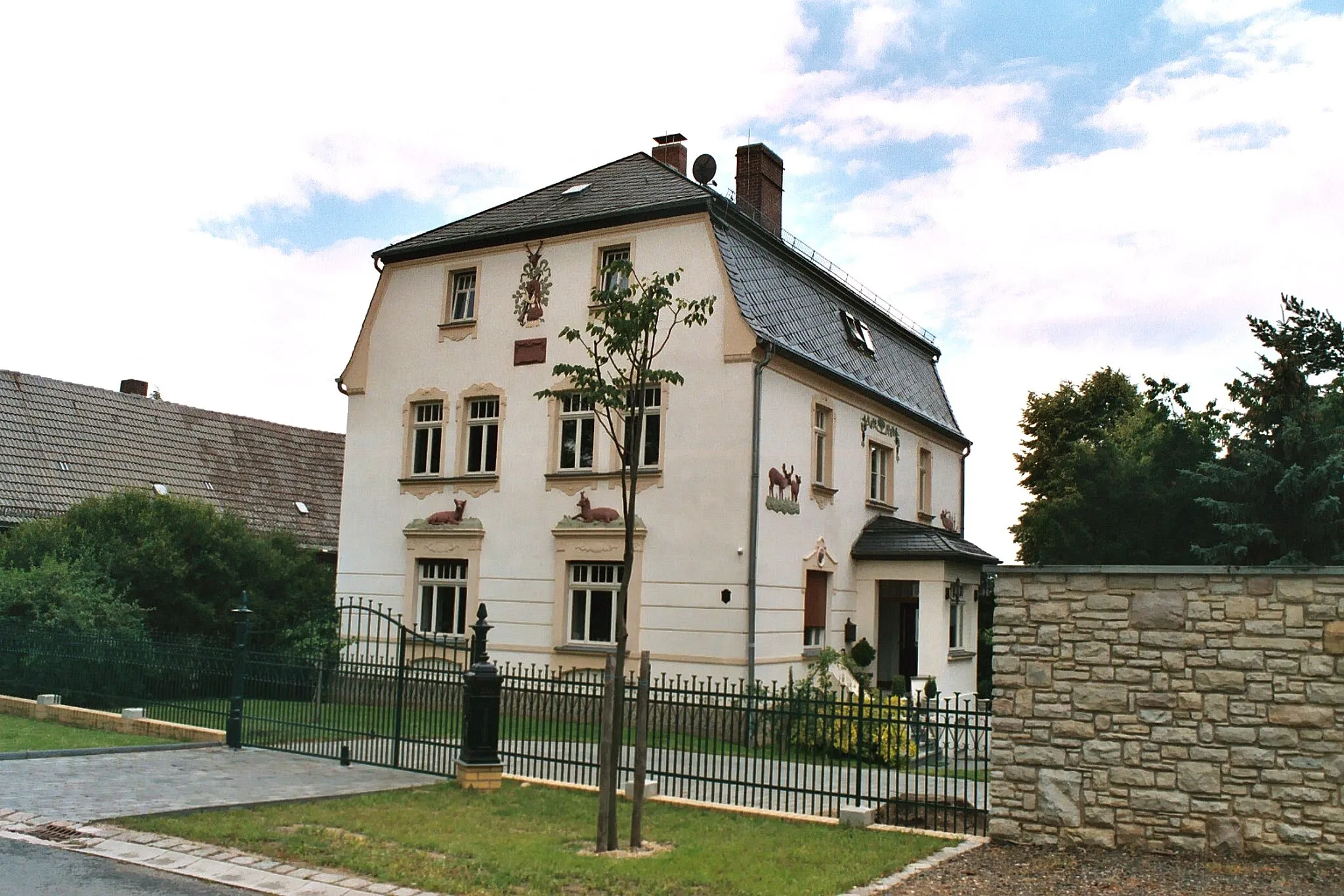 Photo showing: Naundorf (Starkenberg), manor house