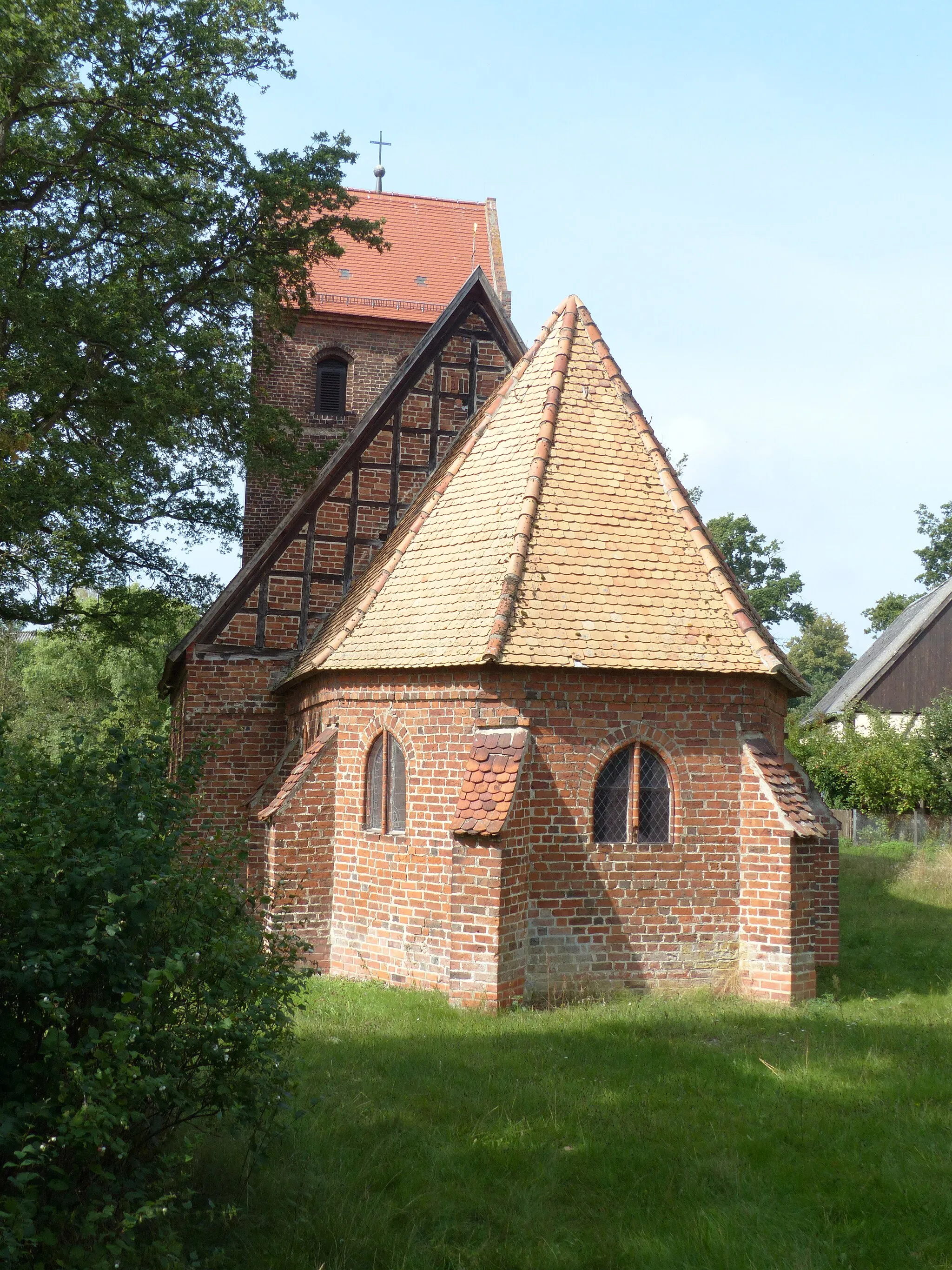 Photo showing: Dorfkirche Wanzer