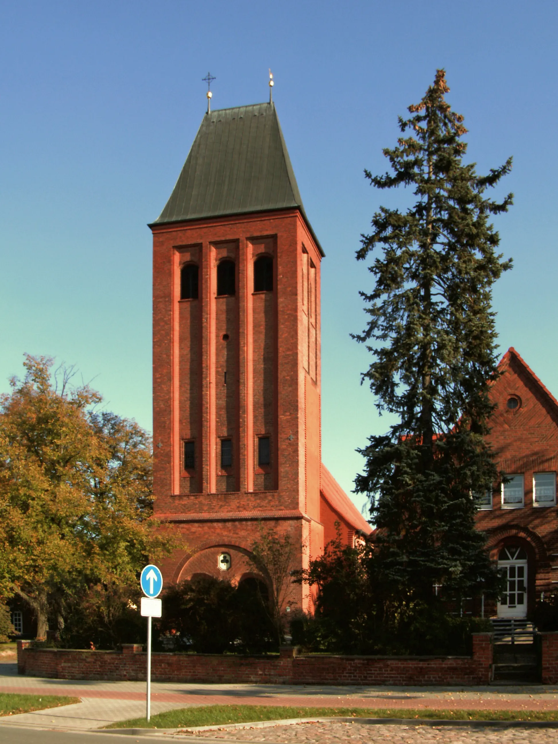 Photo showing: Katholische Kirche in Tangermünde, Landkreis Stendal