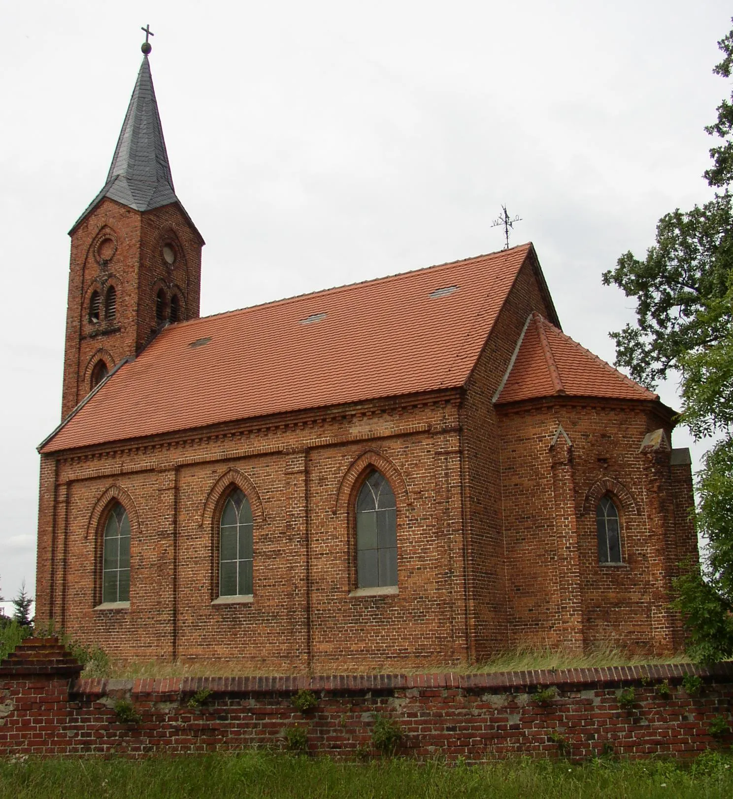 Photo showing: Church in Schollene-Ferchels in Saxony-Anhalt, Germany