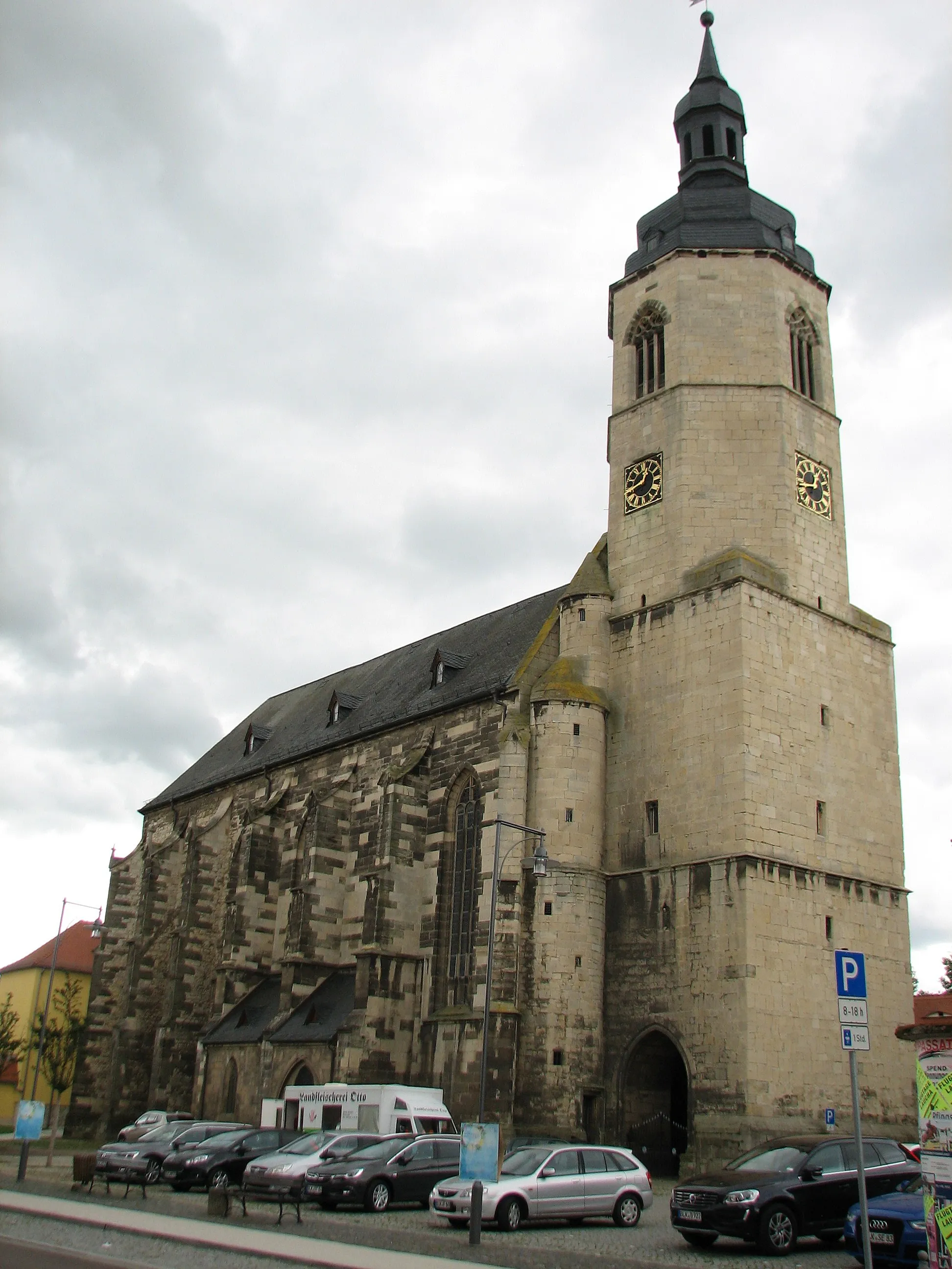 Photo showing: Laucha, Stadtkirche St. Marien