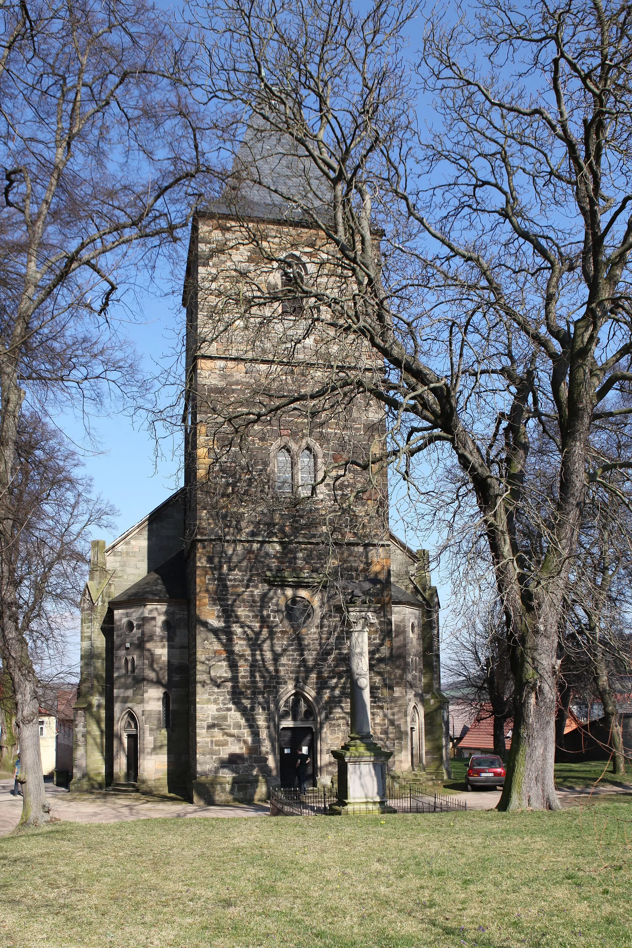 Photo showing: Maria-Magdalenen-Kirche in Bad Bibra in Sachsen-Anhalt