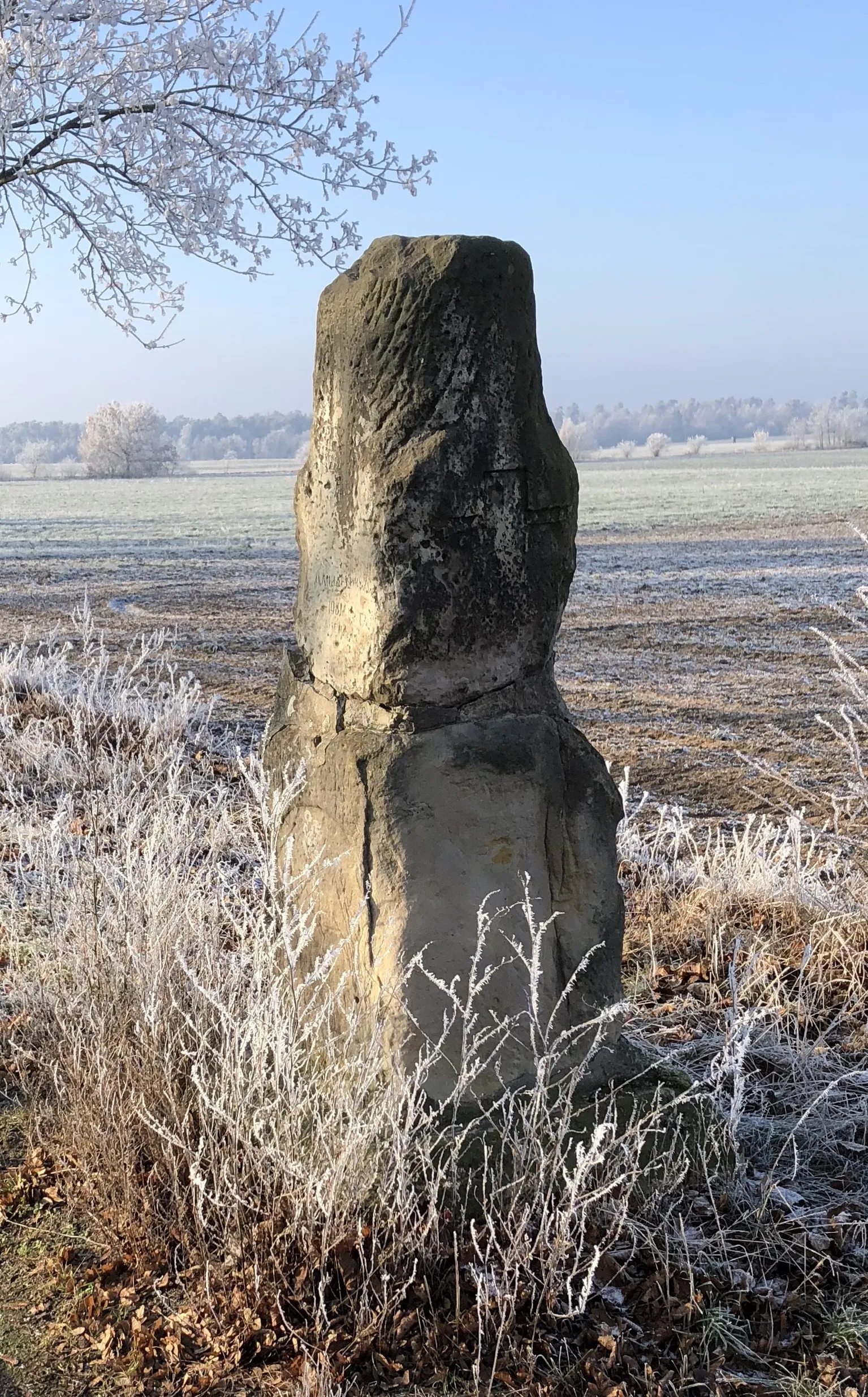 Photo showing: Meilenstein Hohenziatz