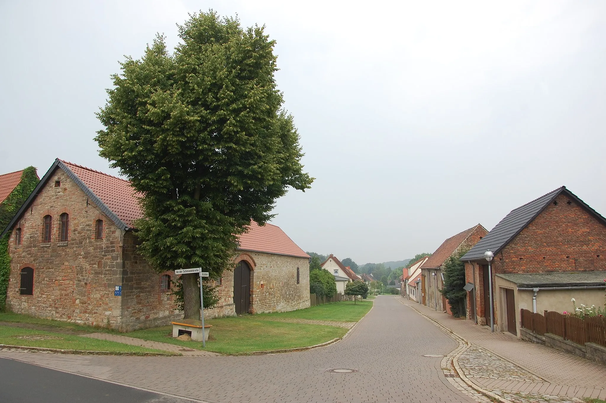 Photo showing: Altbrandsleben Straße