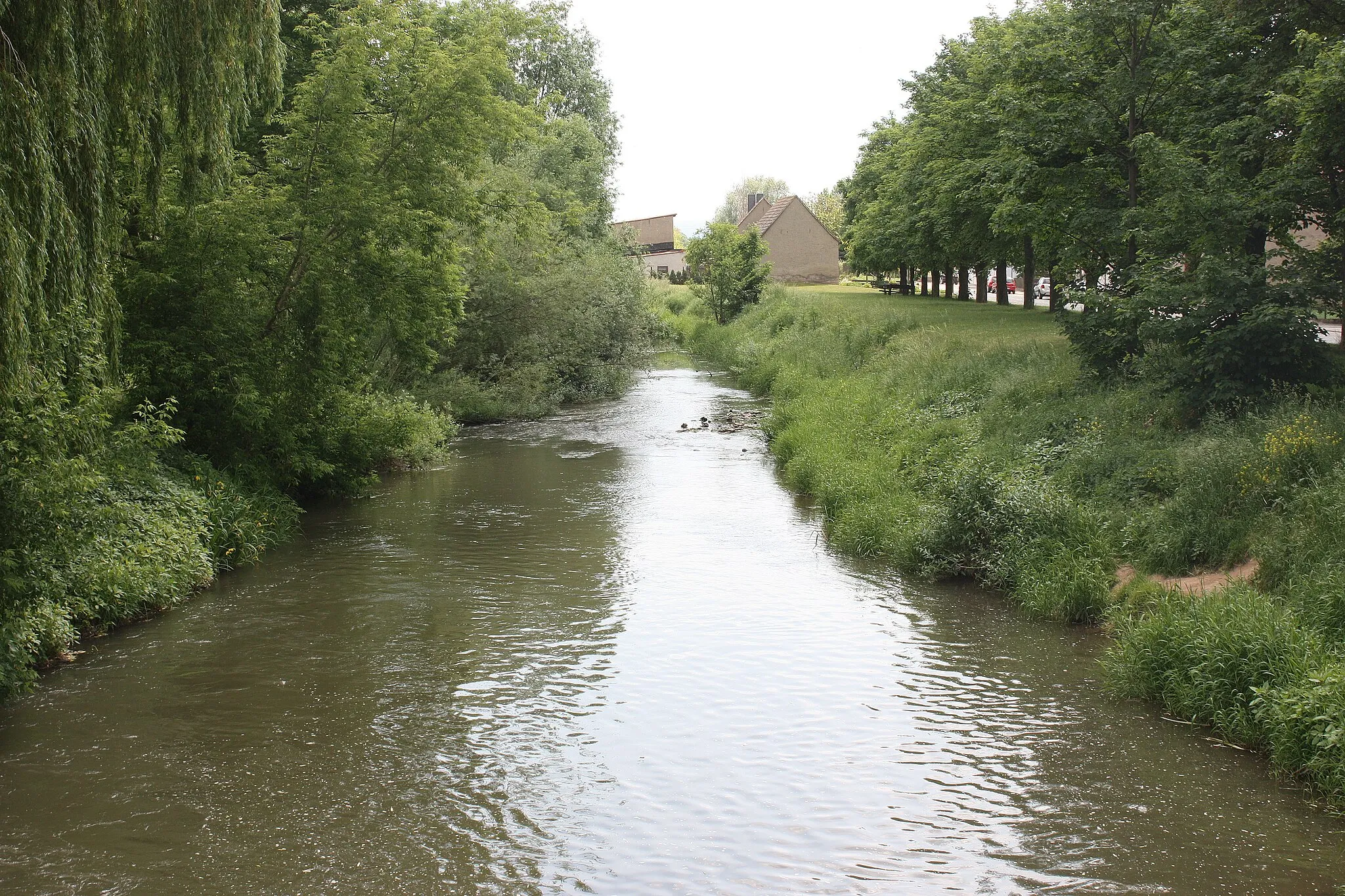 Photo showing: Mönchpfiffel, the Helme river