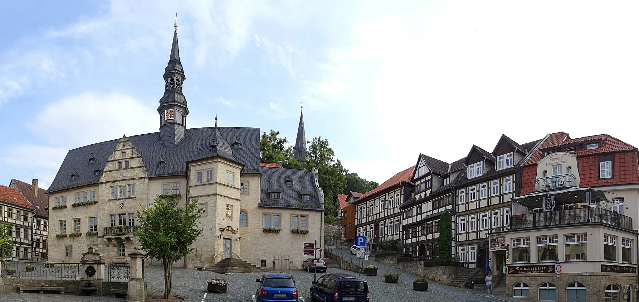 Photo showing: Blankenburger Marktplatz mit Rathaus