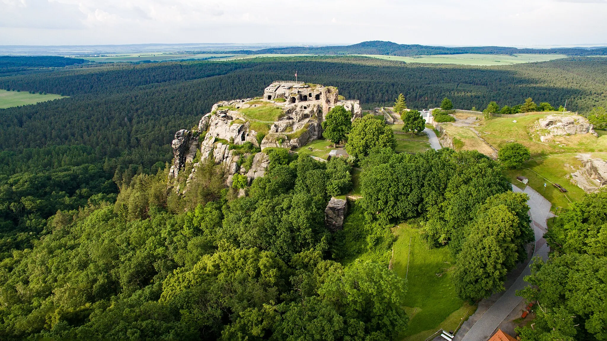 Photo showing: Burg Regenstein nahe Blankenburg (Harz)