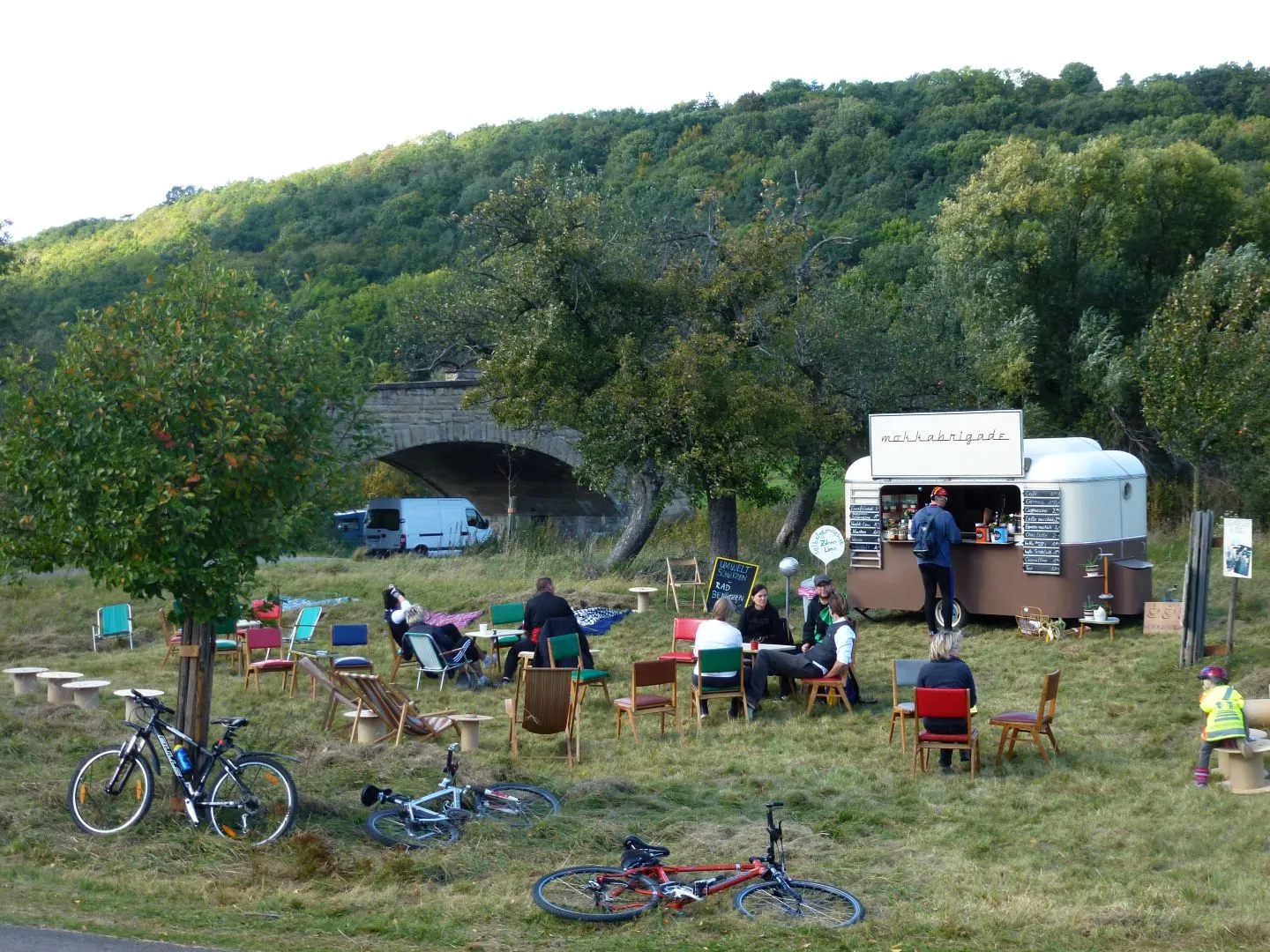 Photo showing: Cafe an der Elster bei Wetterzeube