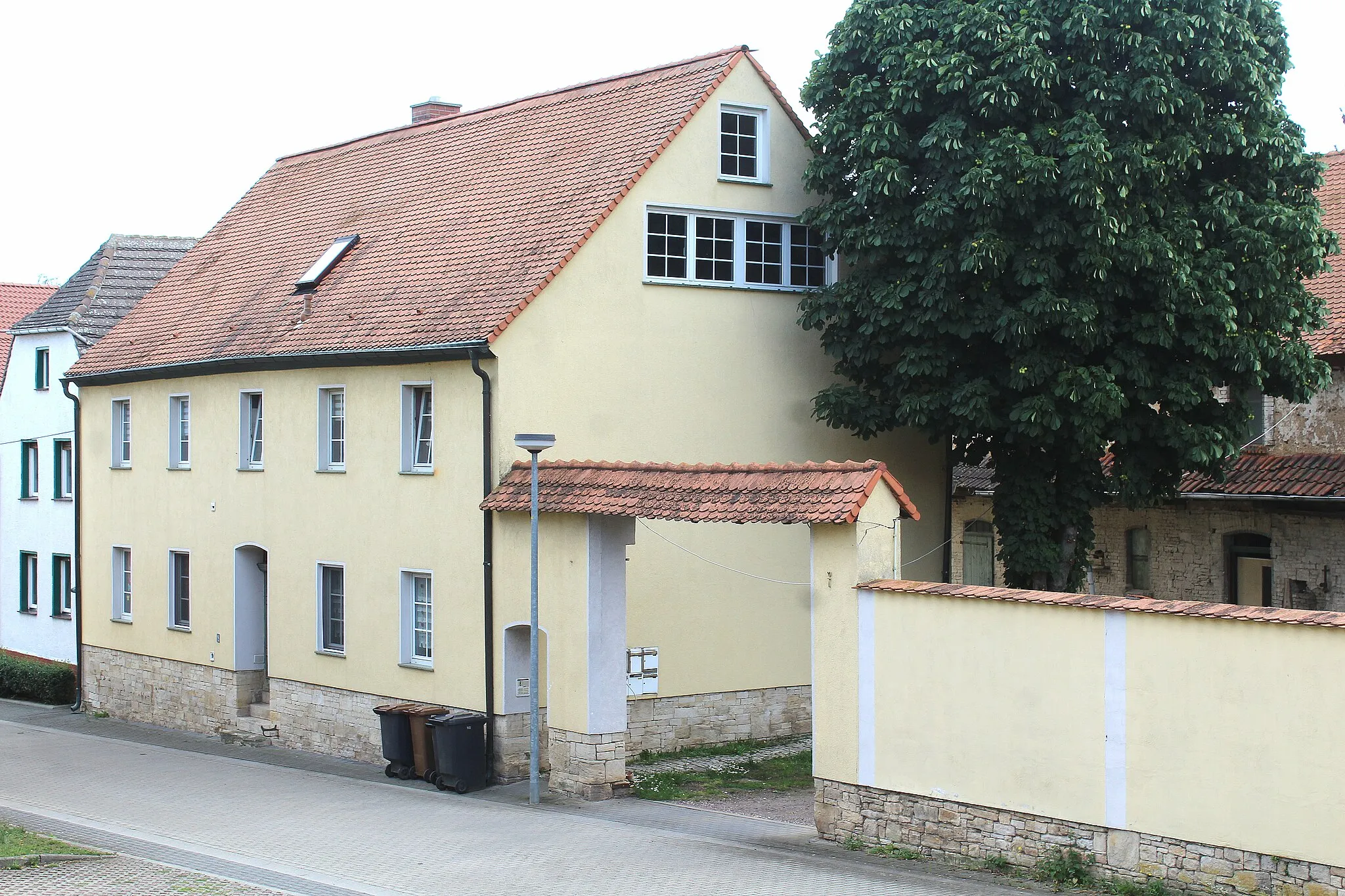 Photo showing: Gröst (Mücheln), house 8 Mittelstraße