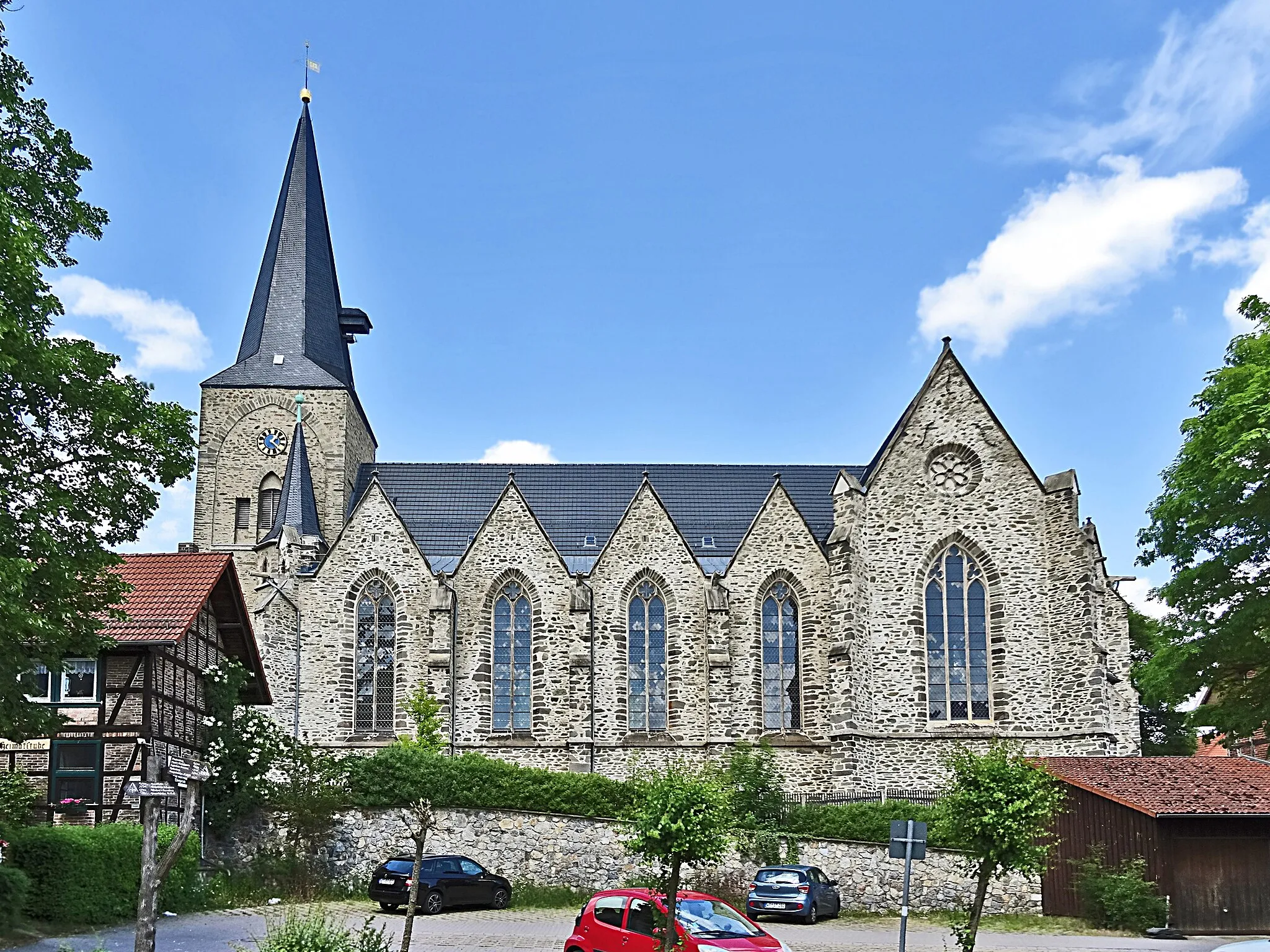 Photo showing: Jakobikirche in Elbingerode (Harz)