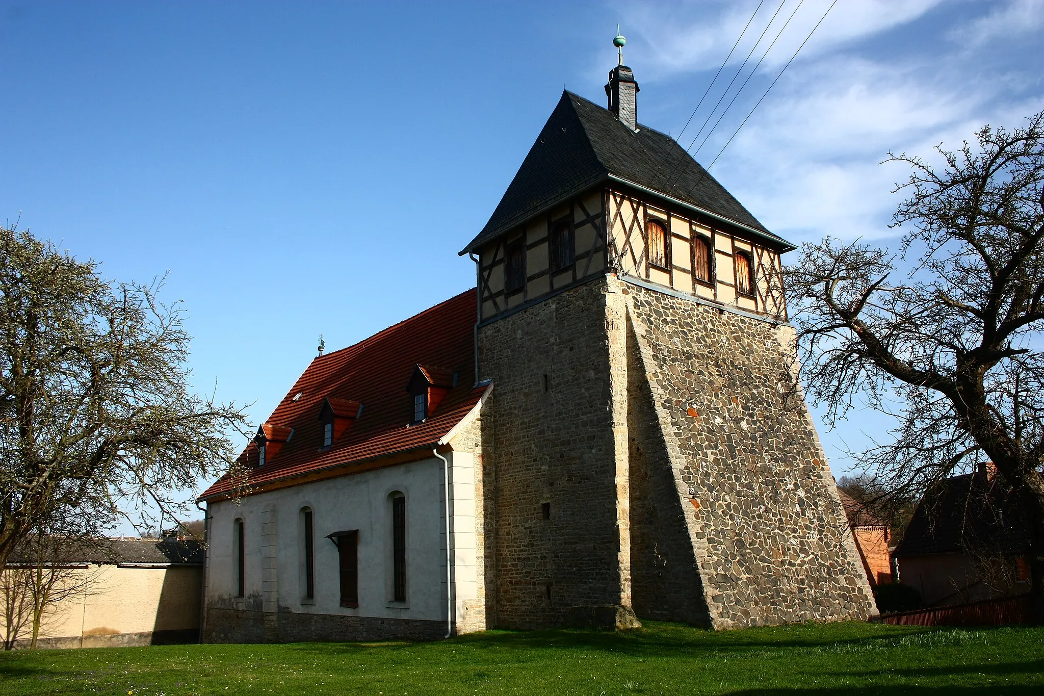 Photo showing: die Dorfkirche von Alterode