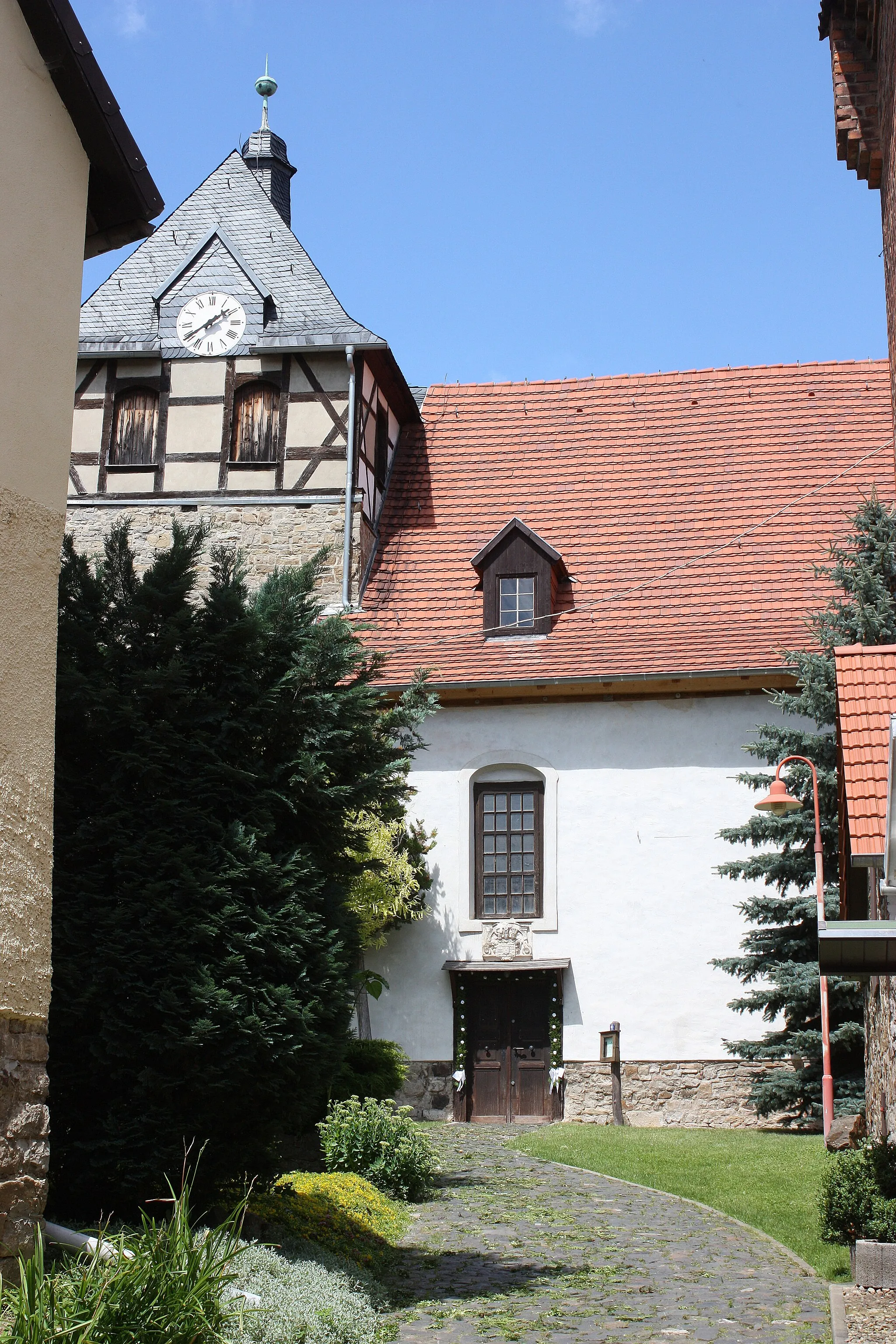 Photo showing: Alterode (Arnstein), the village church St. Vitus