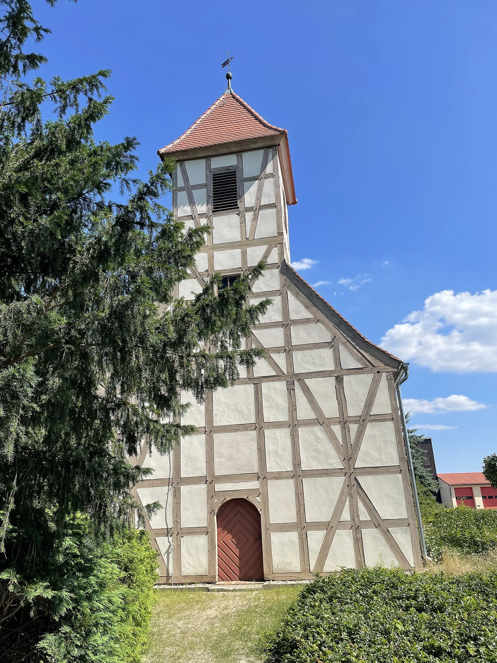 Photo showing: Kirche Gentha der Stadt Jessen (Elster) in Sachsen-Anhalt