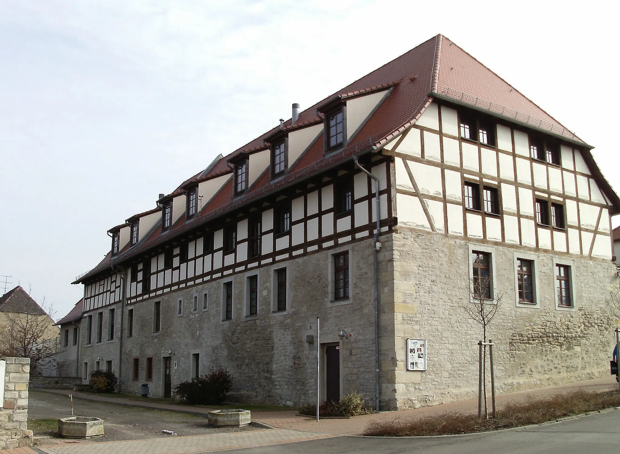 Photo showing: Former salt office in Bad Dürrenberg (district of Saalekreis, Saxony-Anhalt)