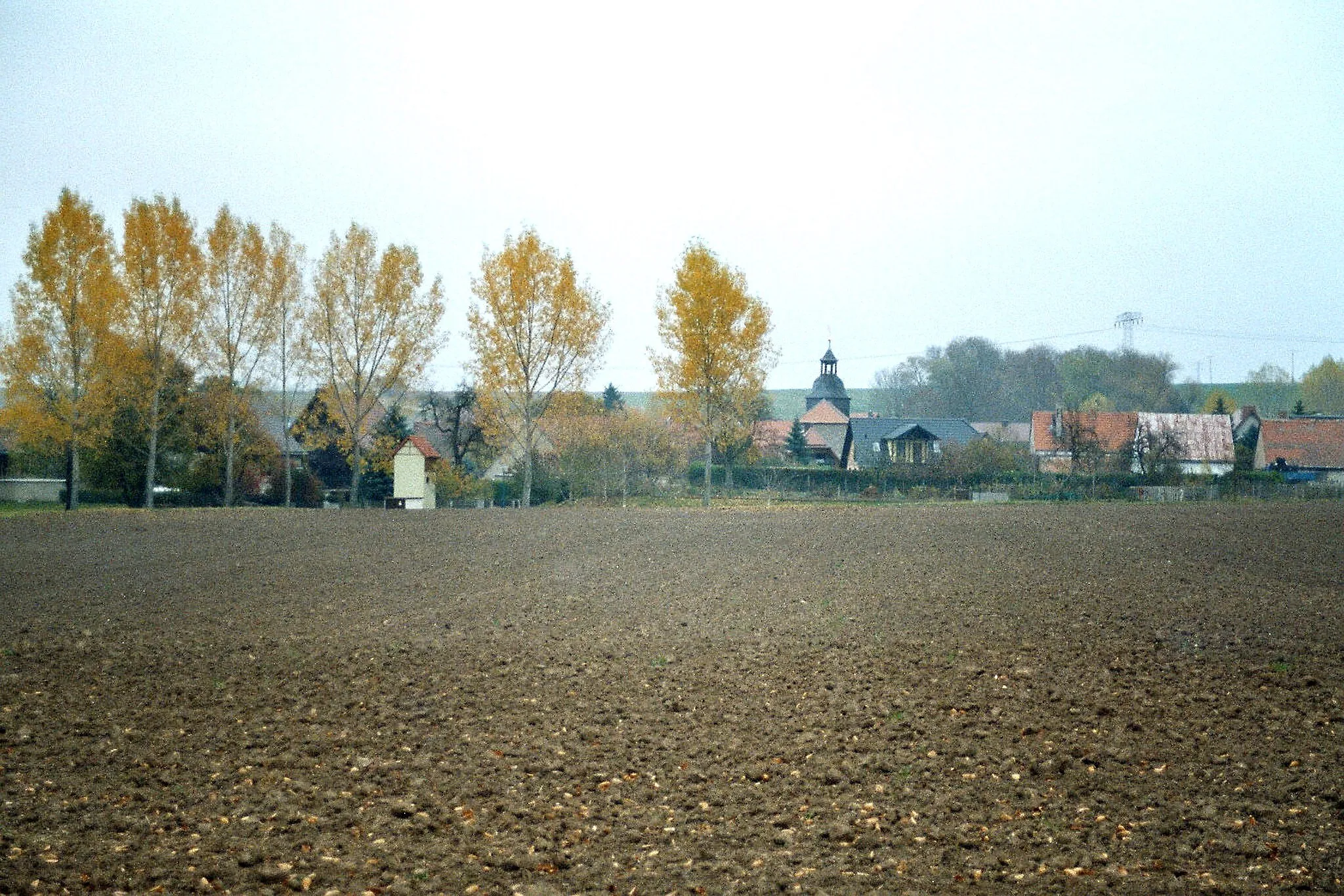 Photo showing: View to the village Hammerstedt