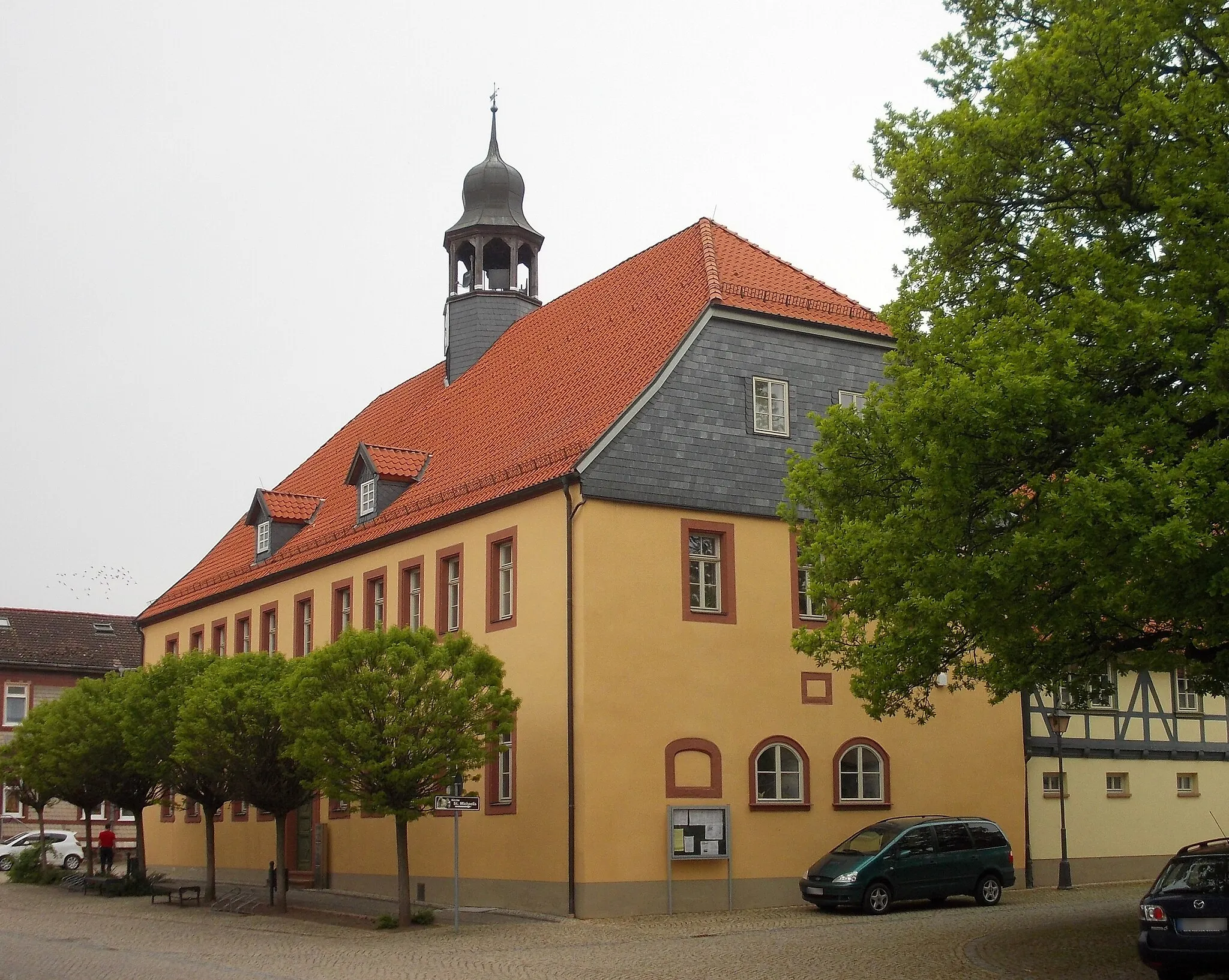 Photo showing: Town hall of Heringen/Helme (Nordhausen district, Thuringia)