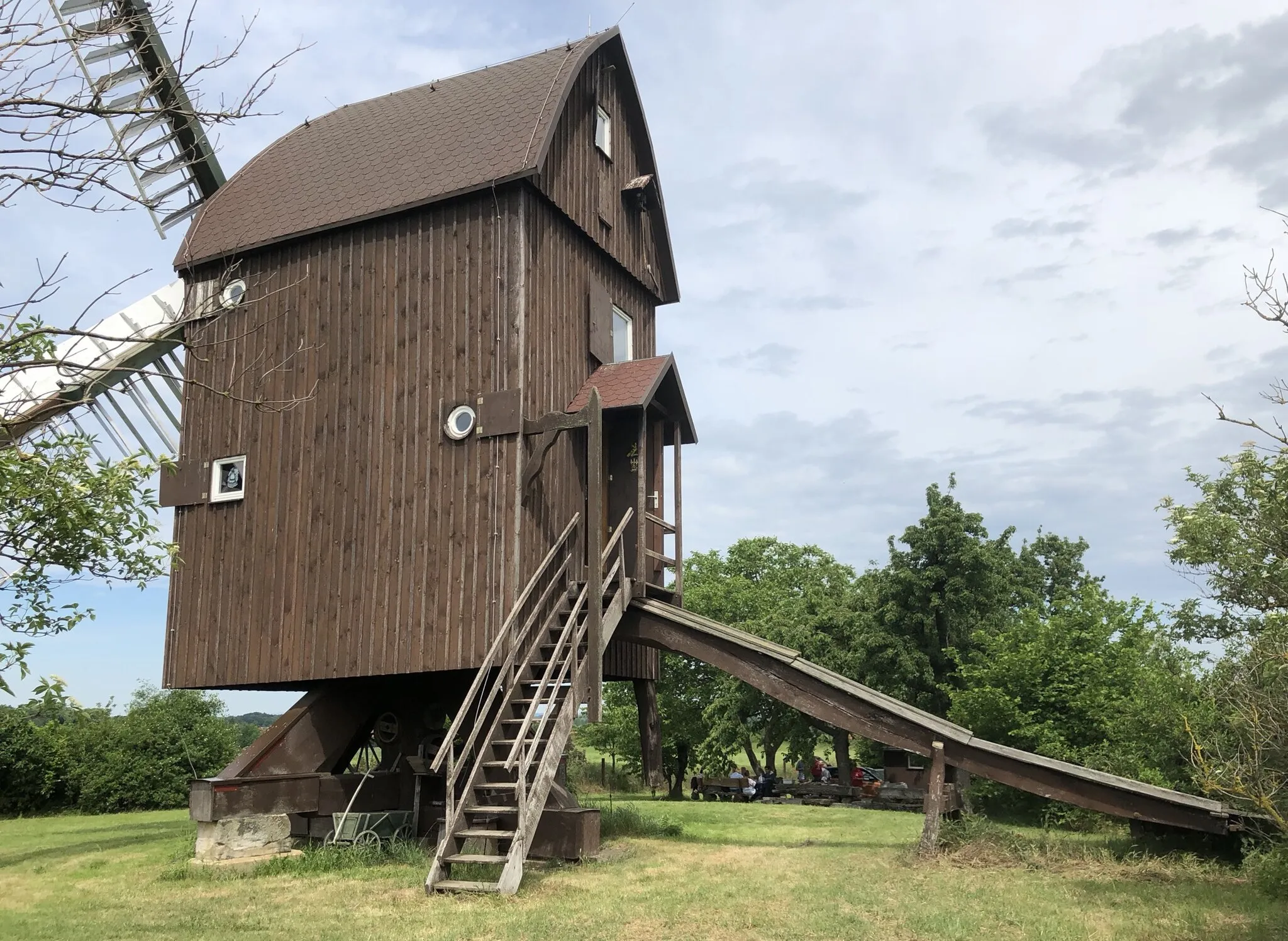 Photo showing: Windmühle bei Wulferstedt