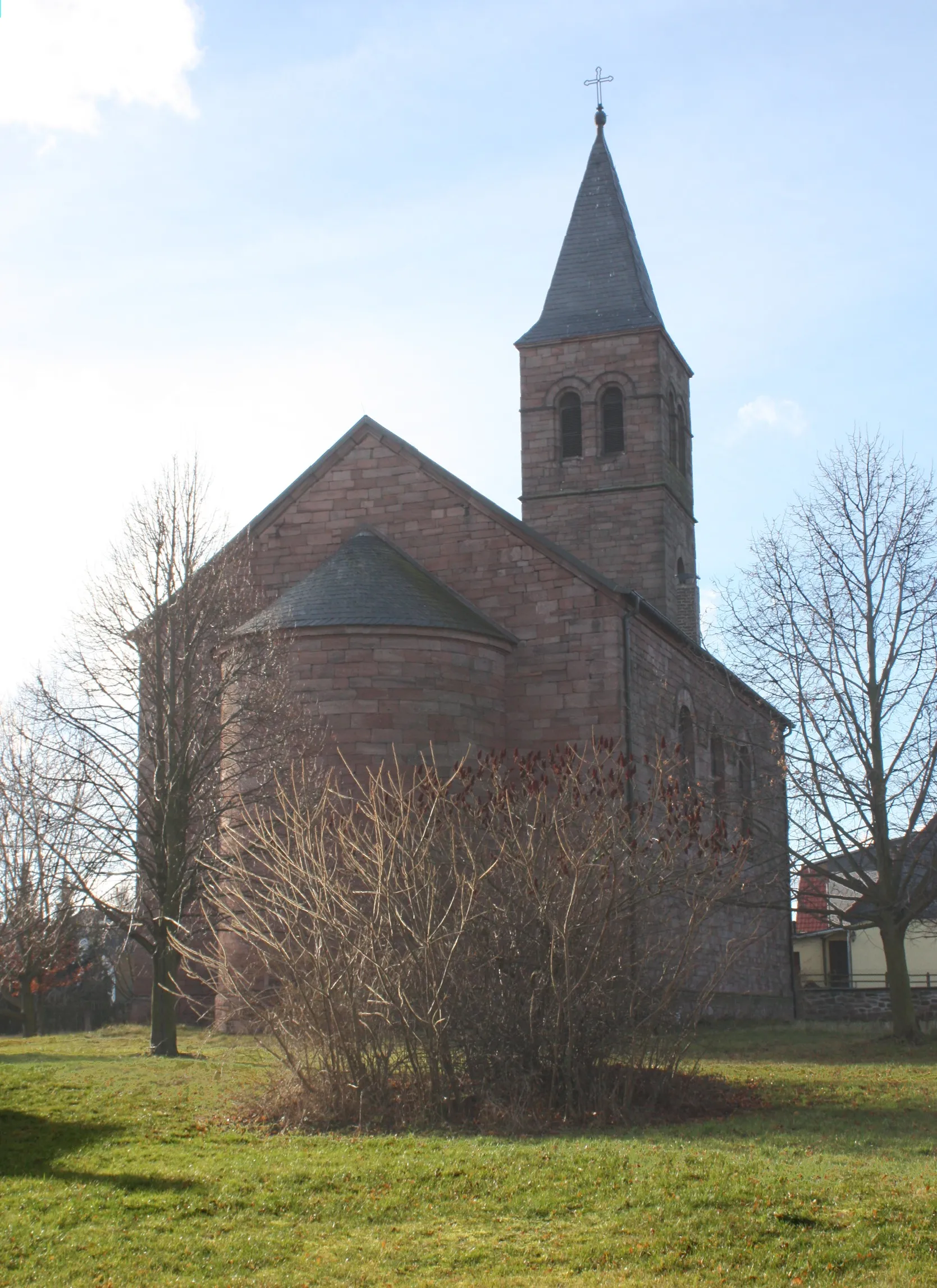 Photo showing: Siebigerode (Mansfeld), the village church