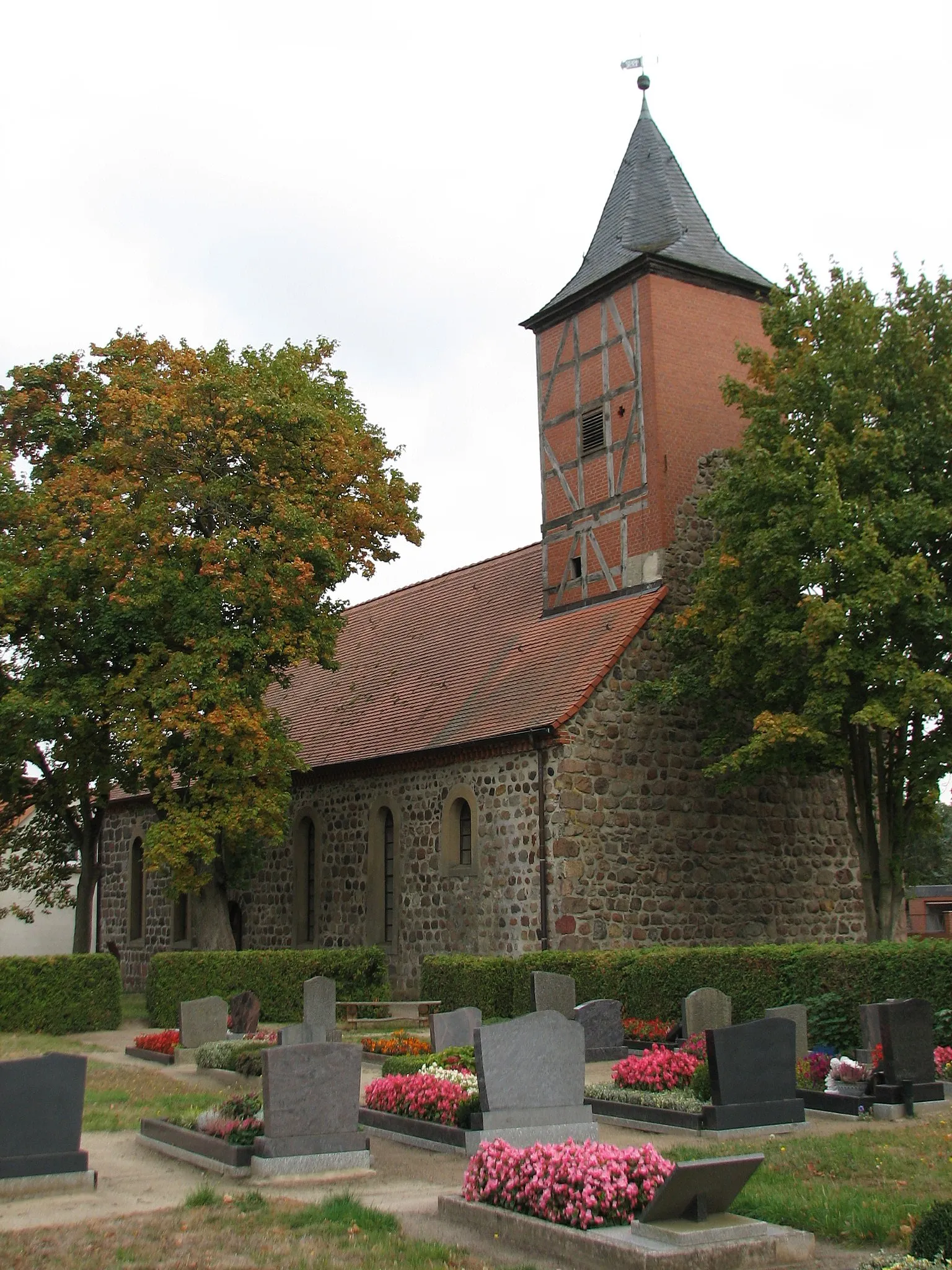 Photo showing: Kirche zu Lindstedt (Oktober 2018)