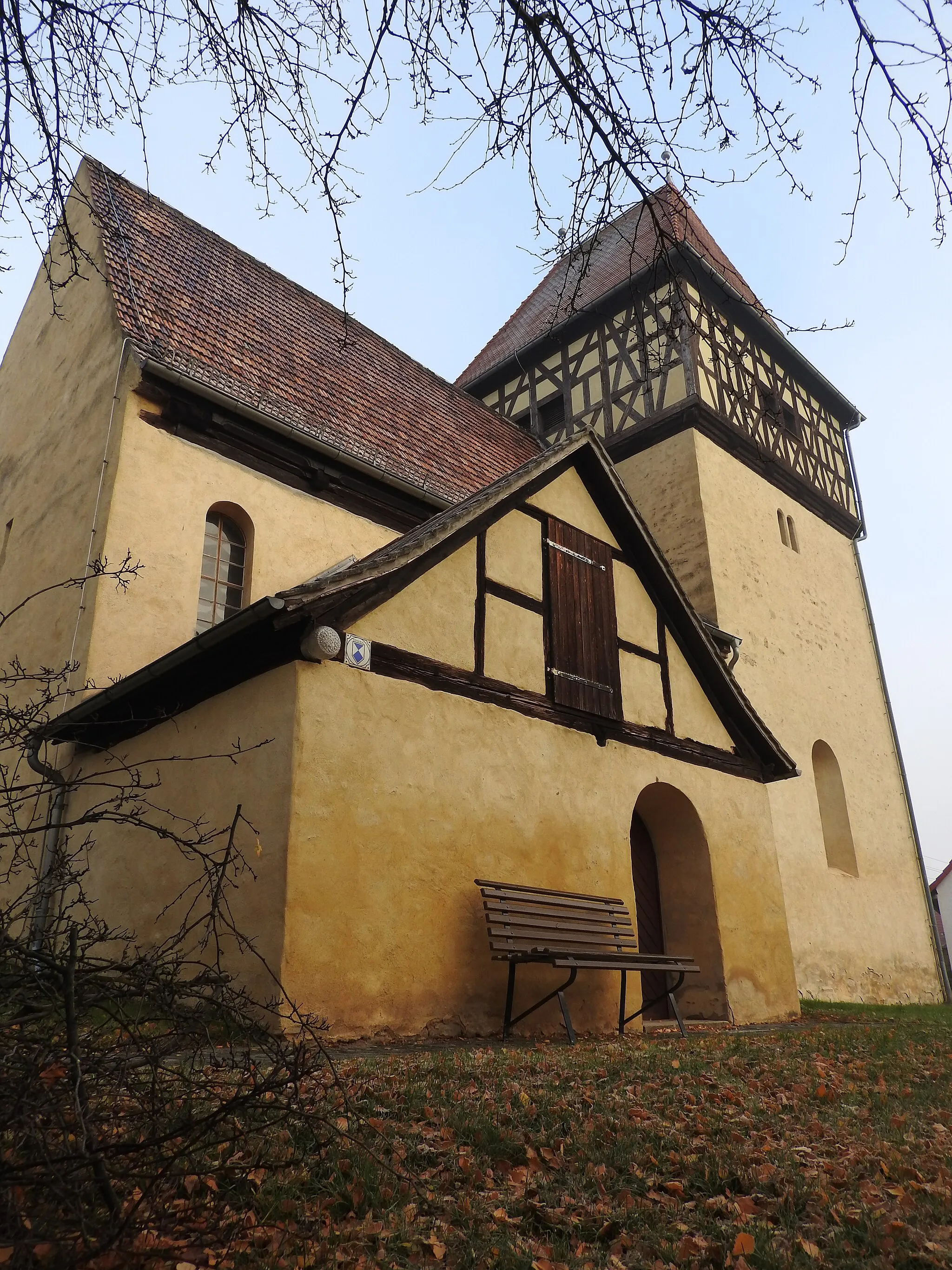 Photo showing: Kirche in Walpernhain, Thüringen