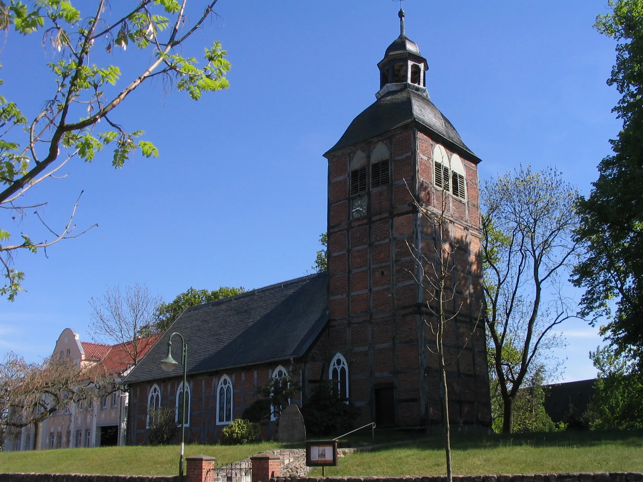 Photo showing: Dorfkirche in Weisen, Landkreis Prignitz, Brandenburg