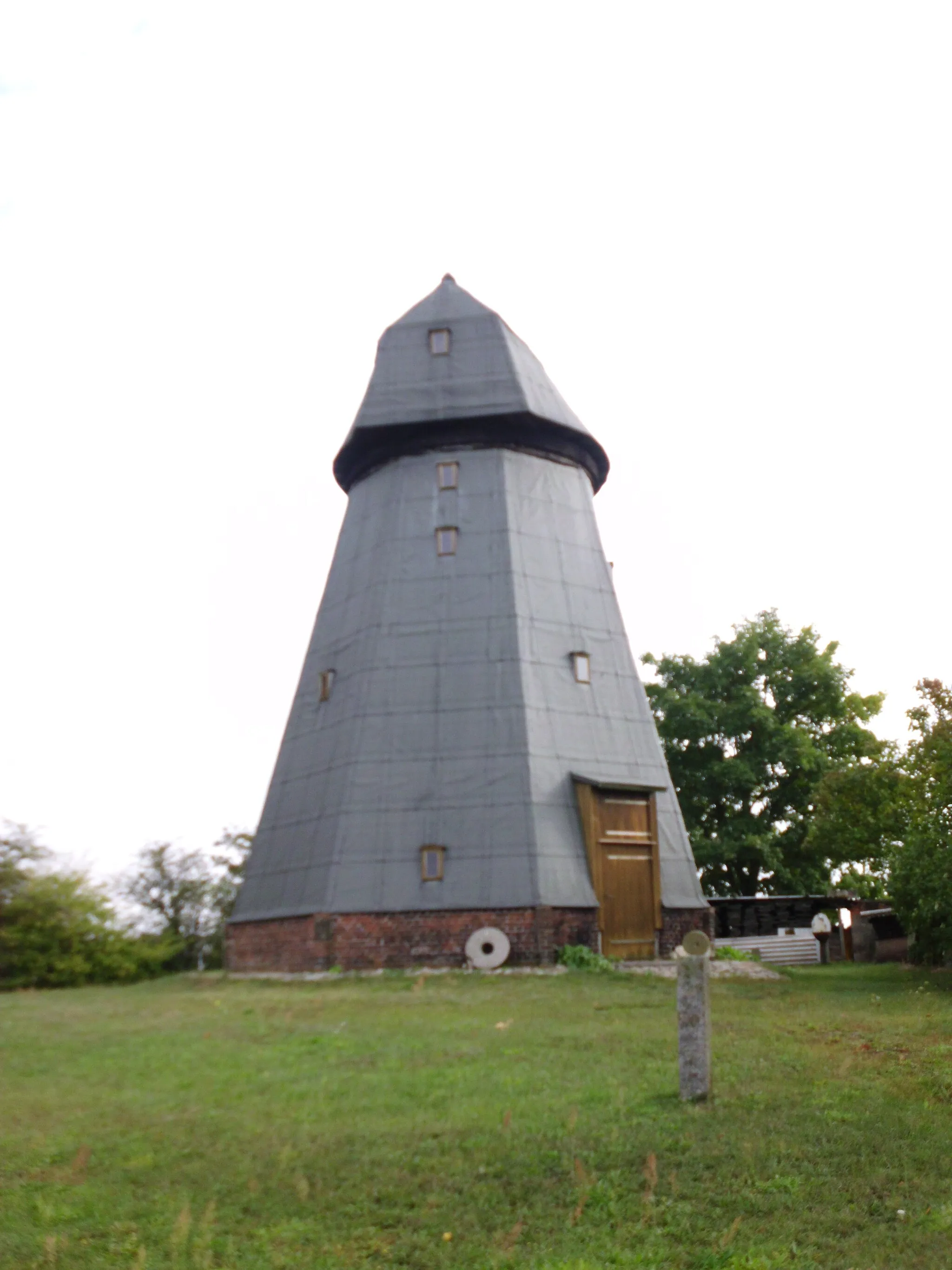 Photo showing: alte Windmühle in Weisen, Landkreis Prignitz