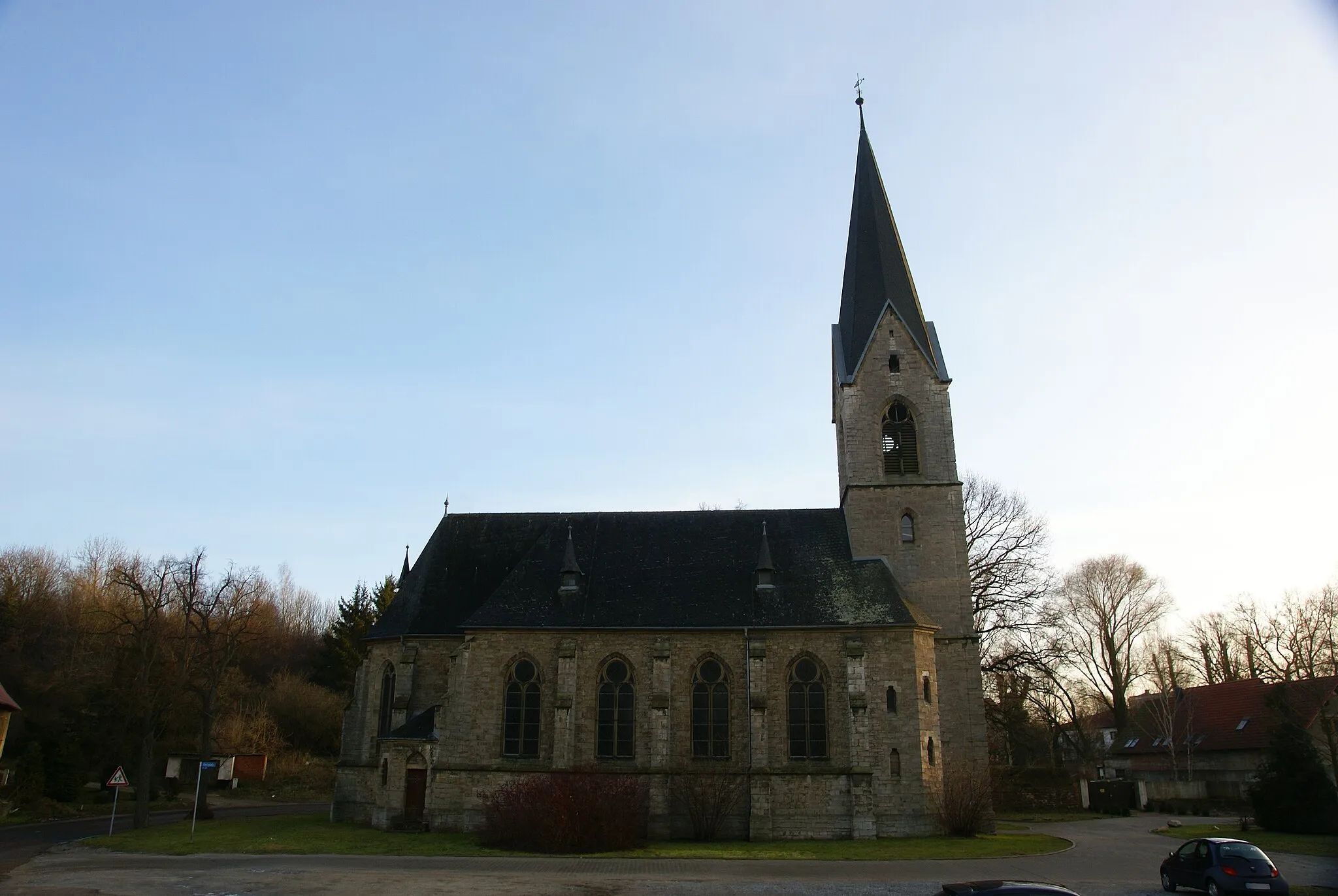 Photo showing: Die Dorfkirche von Belleben in Sachsen-Anhalt