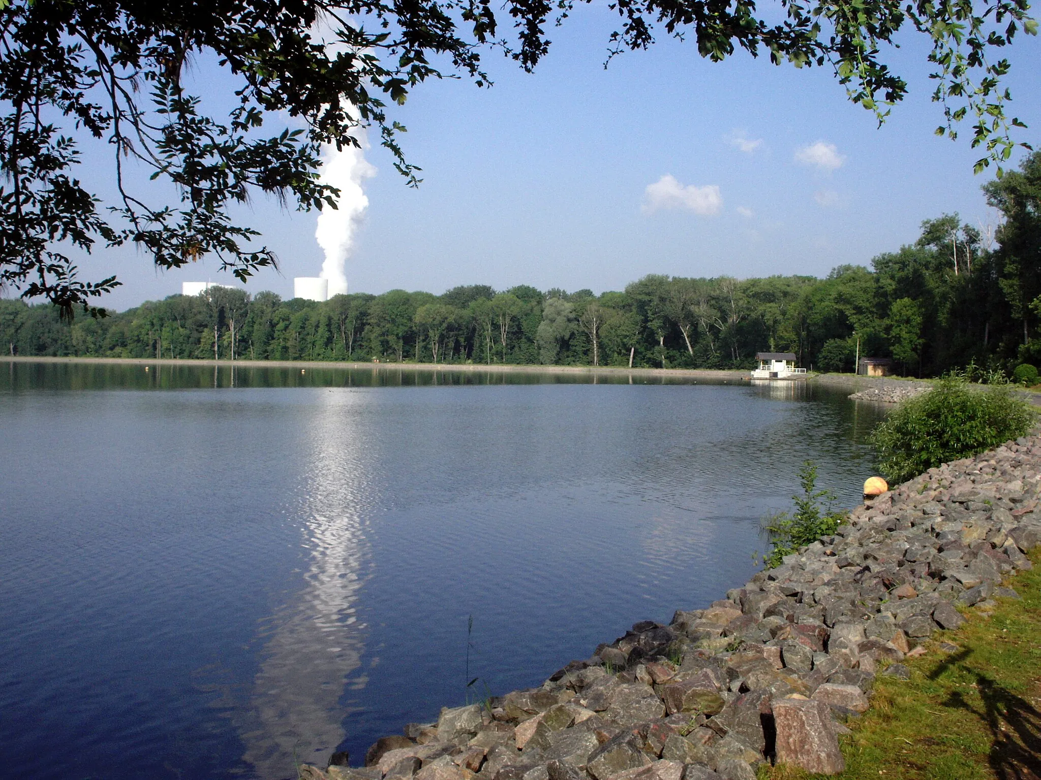 Photo showing: Stausee Rötha