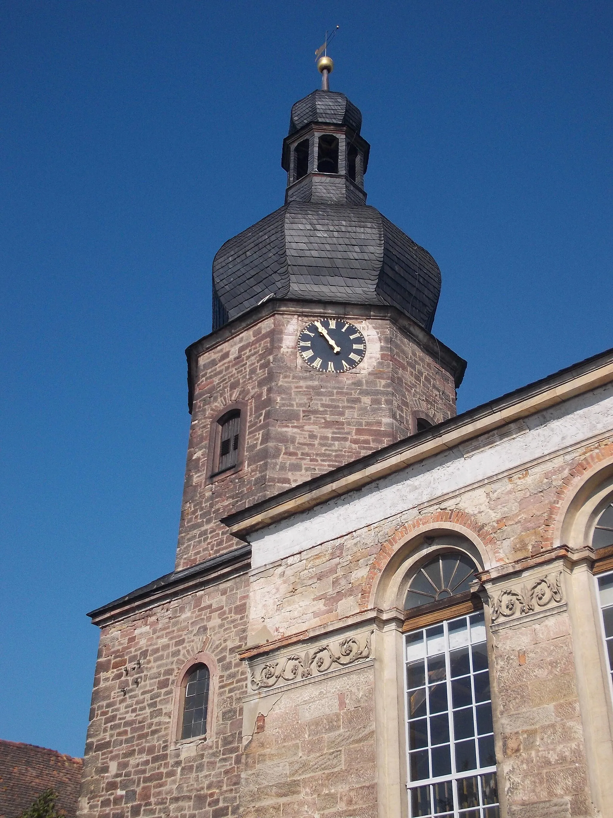 Photo showing: St. Mark's church in Niederschmon (Querfurt, district: Saalekreis, Saxony-Anhalt)