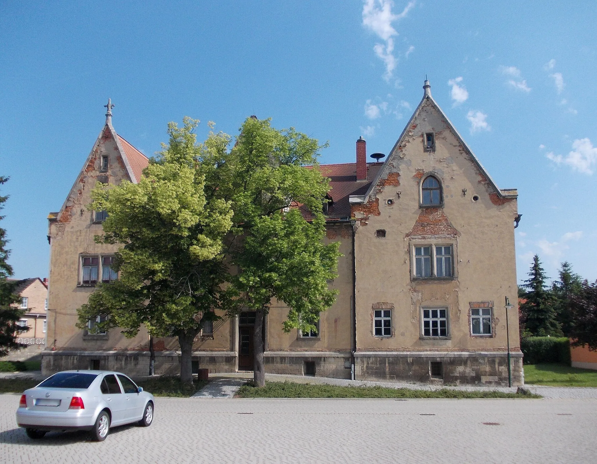 Photo showing: Markröhlitz manor house (Goseck, district: Saalekreis, Saxony-Anhalt)