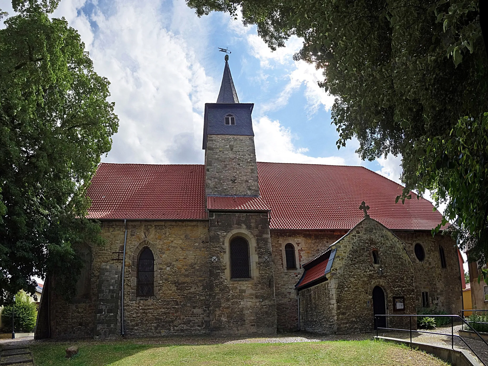 Photo showing: Stadtkirche St. Sixtus (Ermsleben) von Norden