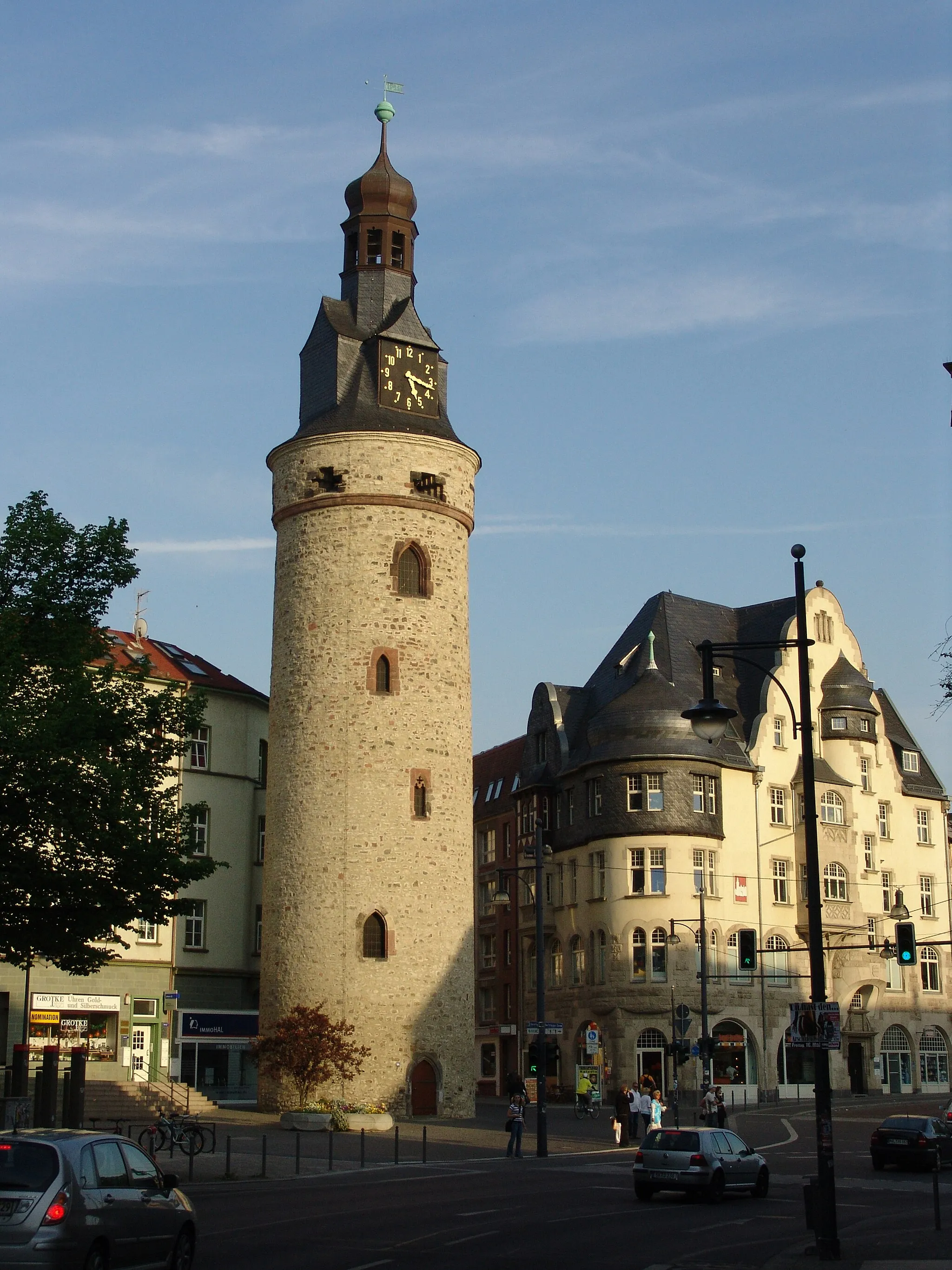 Photo showing: Leipziger Turm in Halle
